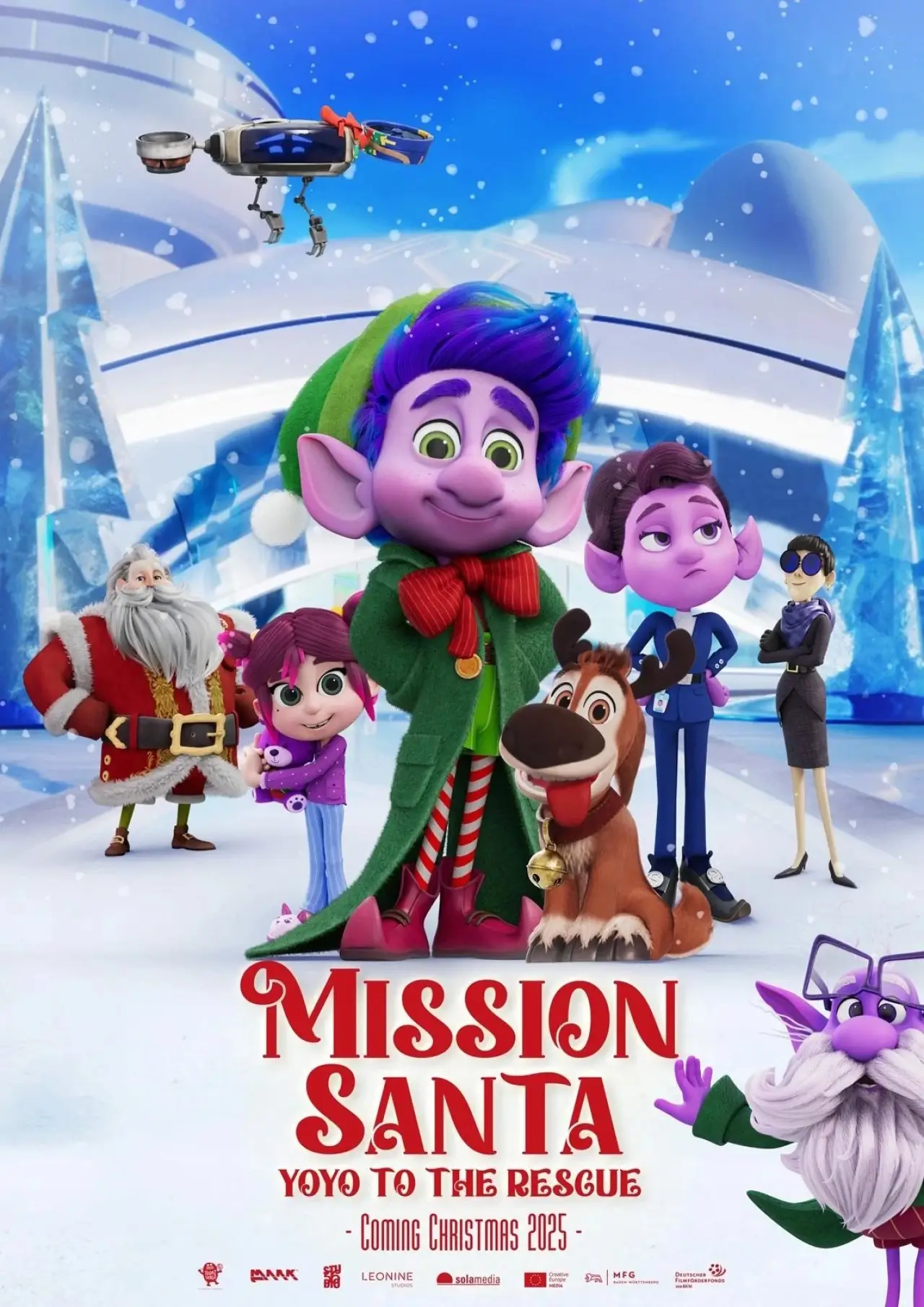 Movie poster "Mission Santa: Yoyo to the Rescue"