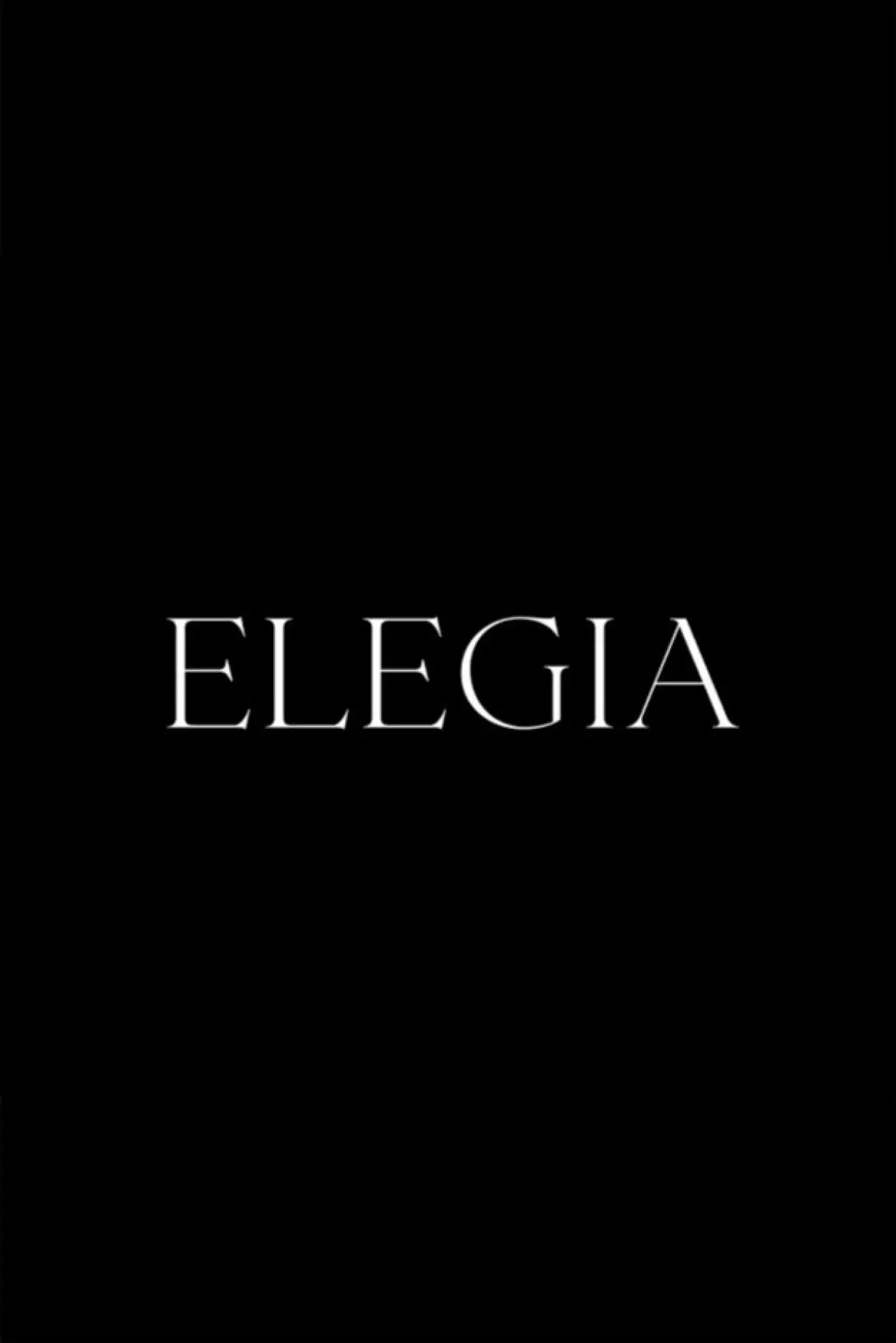 Movie poster "Elegy"