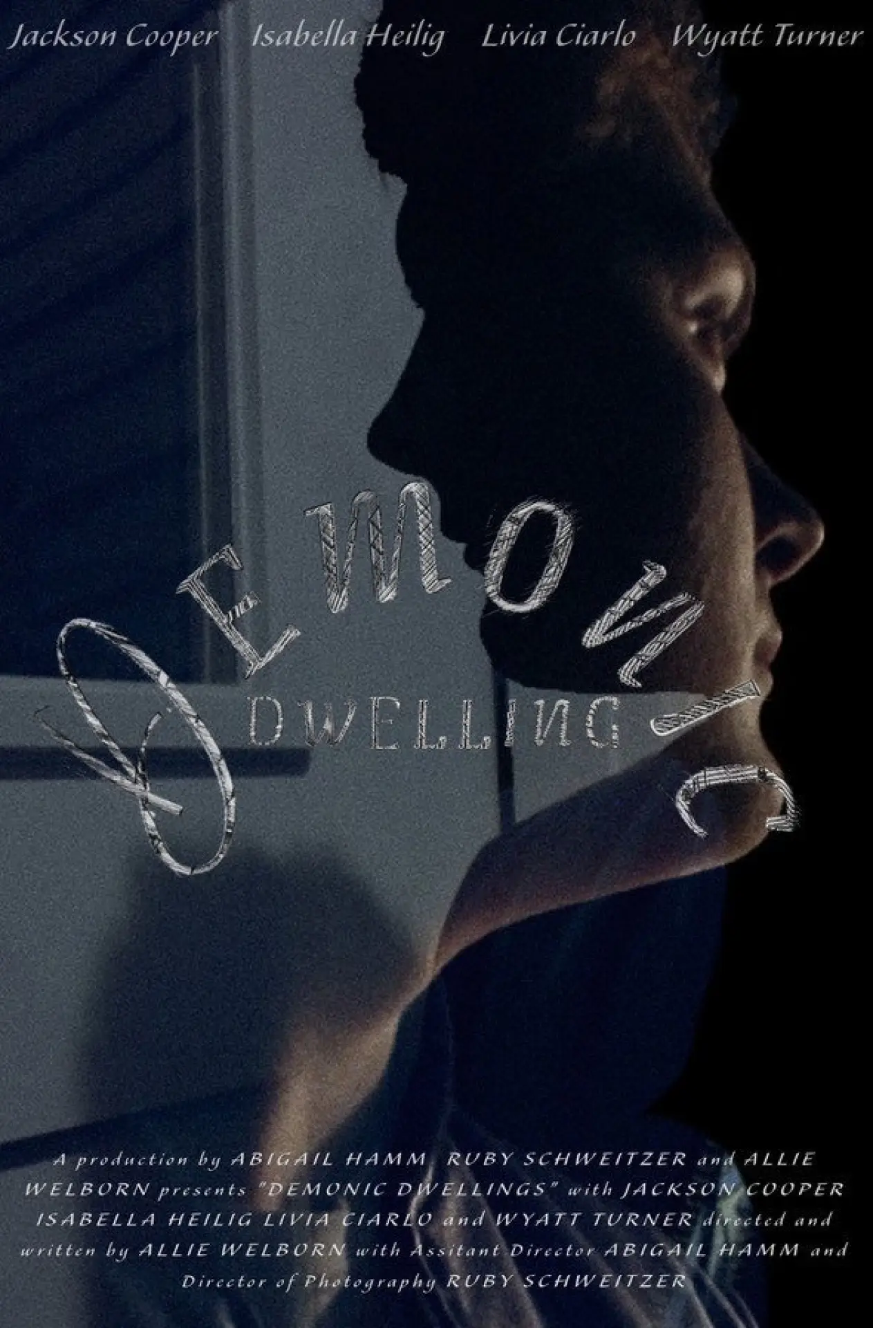 Movie poster "Demonic Dwelling"