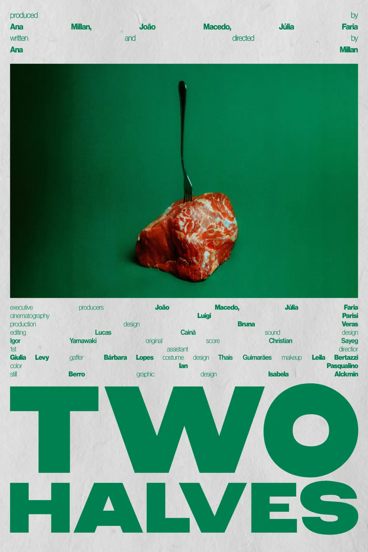 Movie poster "Two Halves"