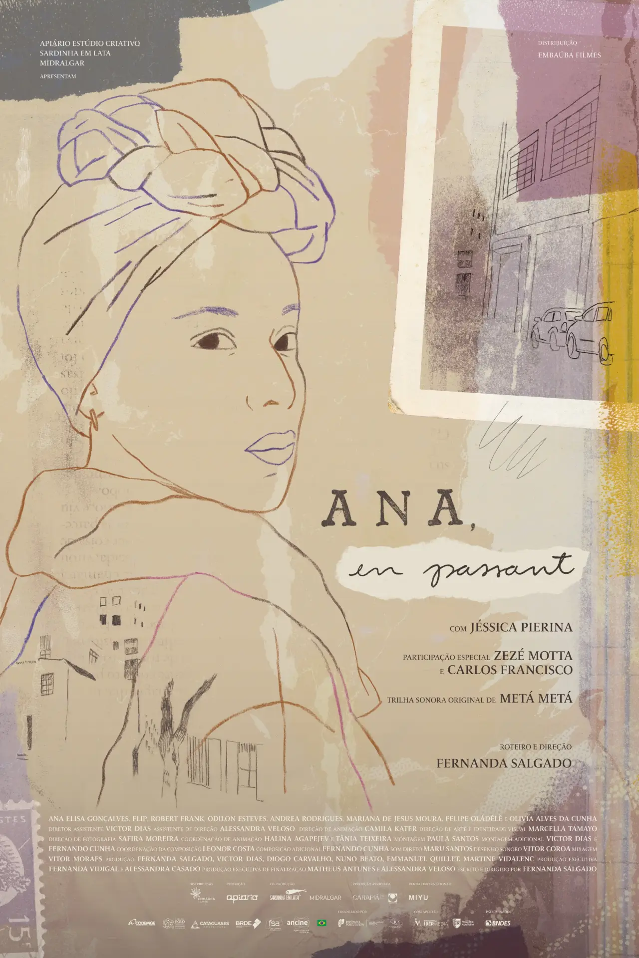 Movie poster "Ana, en passant"