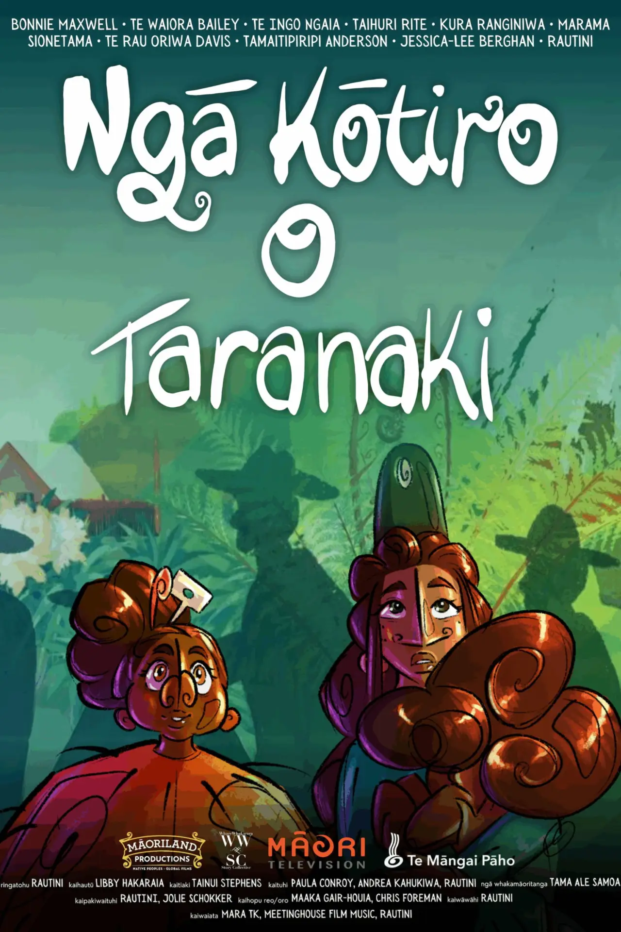 Movie poster "Ngā Kōtiro o Taranaki"