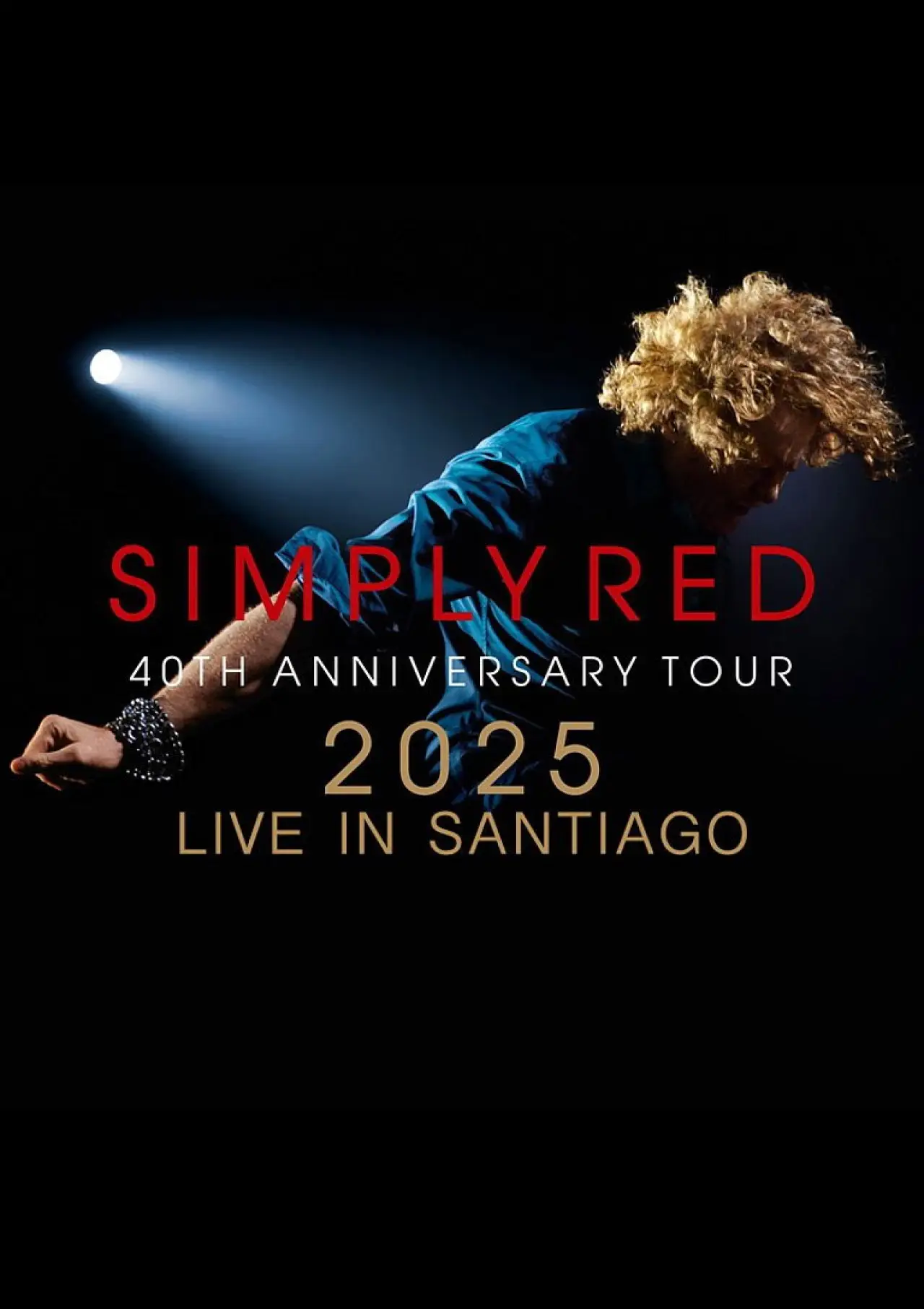 Movie poster "Simply Red – Live in Santiago de Chile"