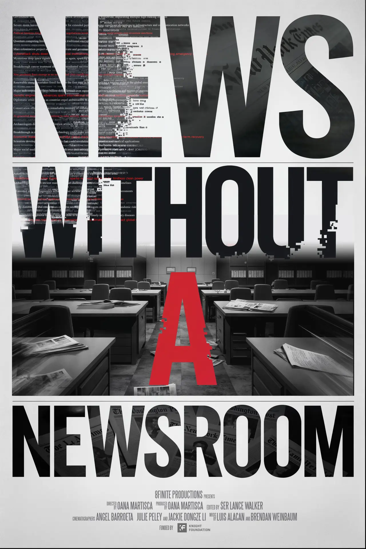 Movie poster "News Without A Newsroom"
