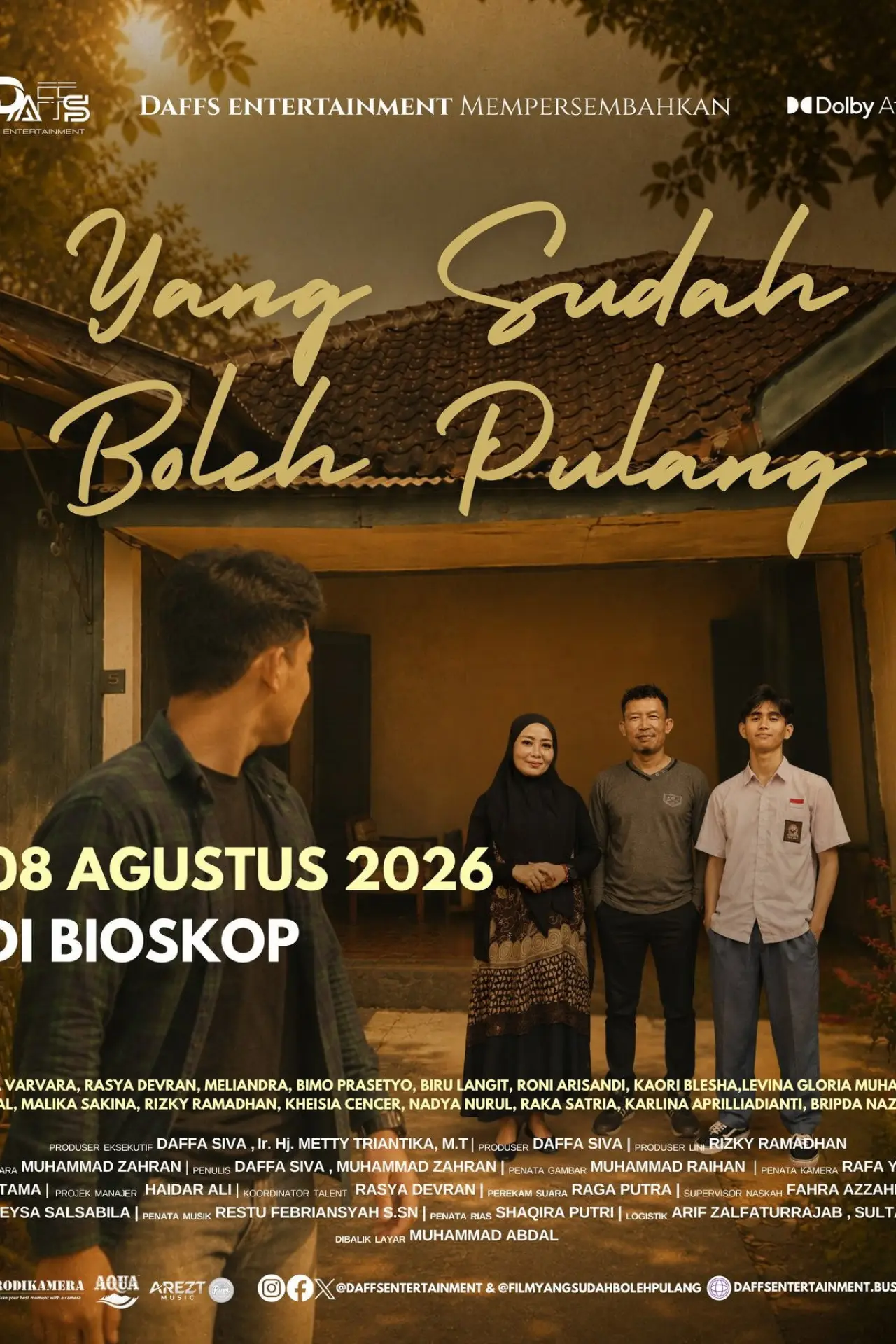 Movie poster "Yang Sudah Boleh Pulang"