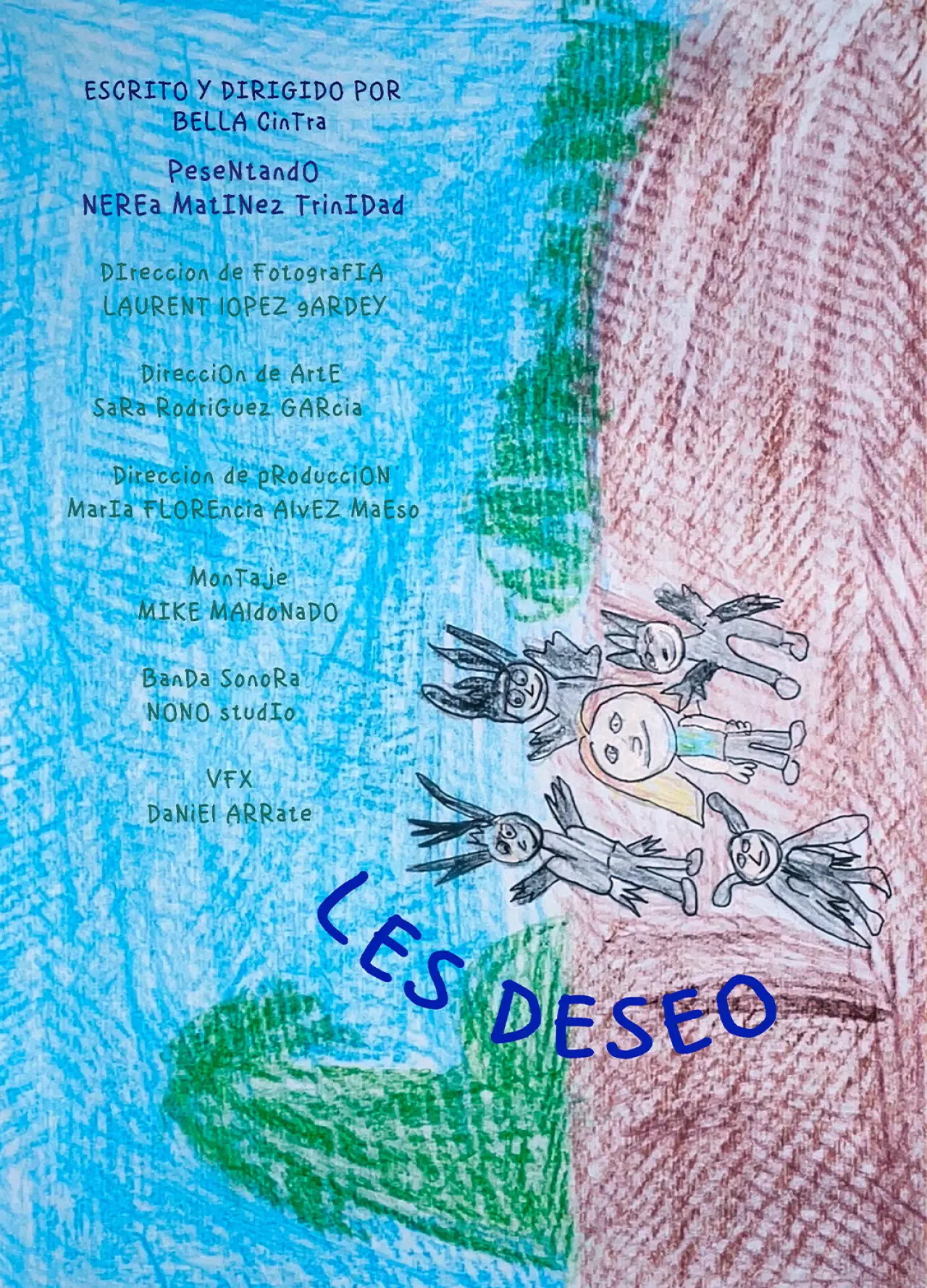 Movie poster "Les deseo"