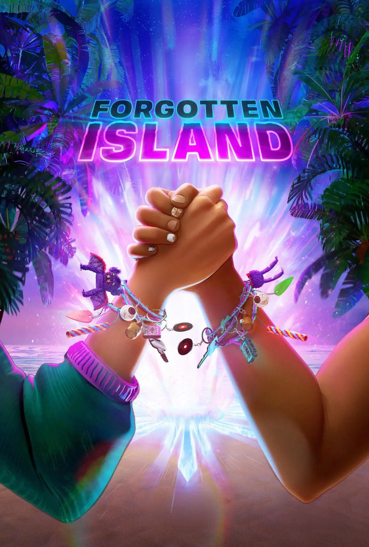 Movie poster "Forgotten Island"