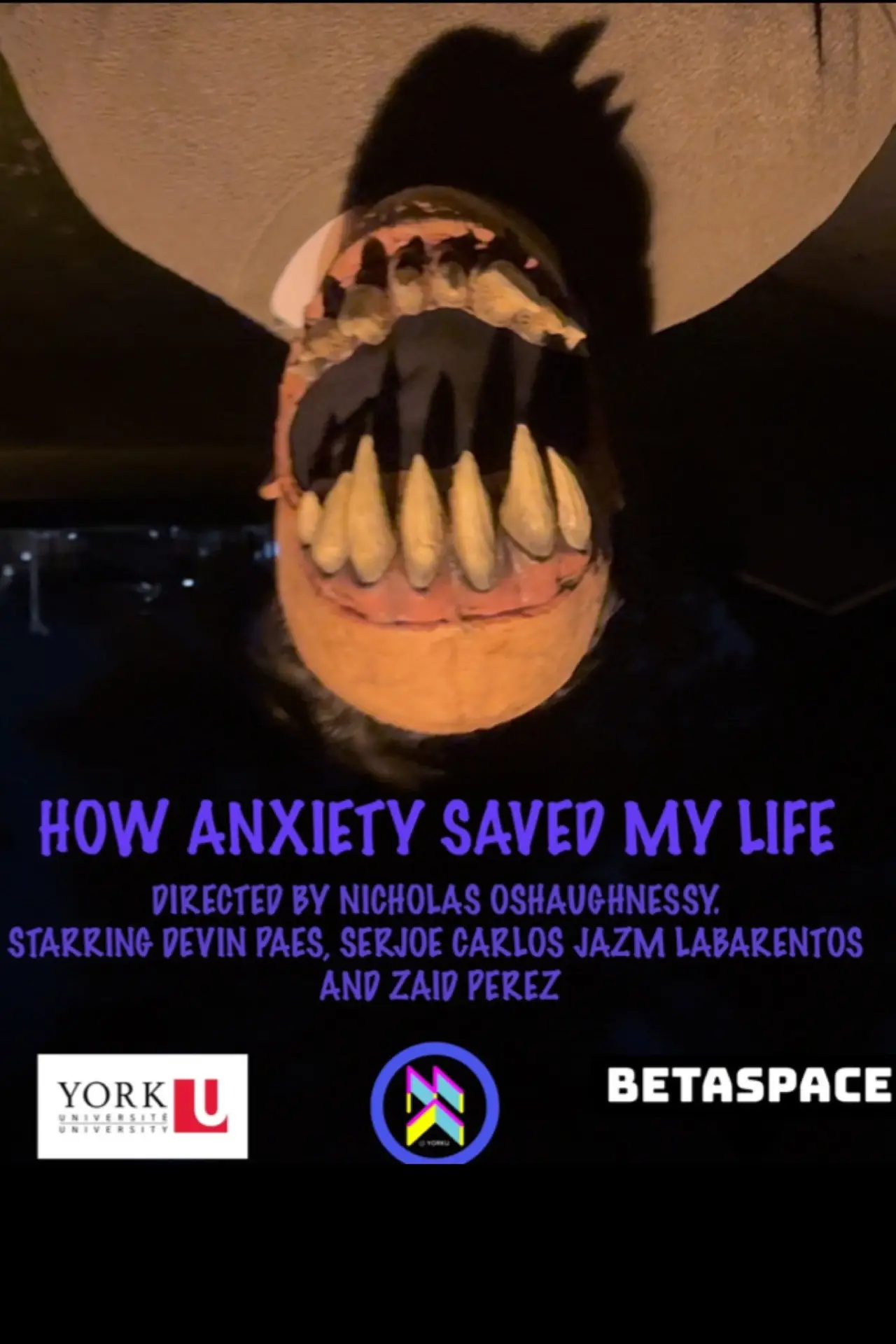 Movie poster "How Anxiety Saved My Life"