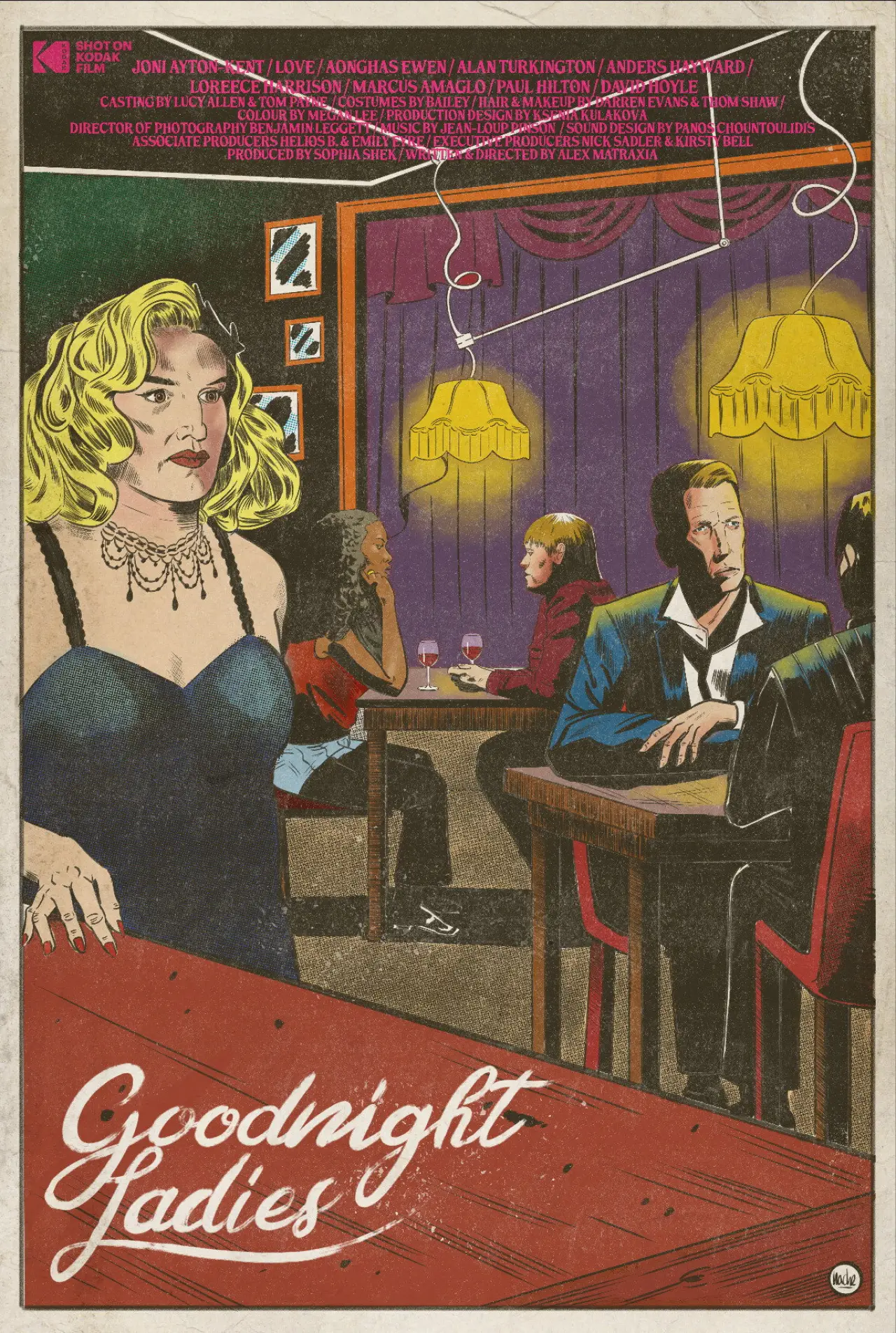 Movie poster "Goodnight Ladies"