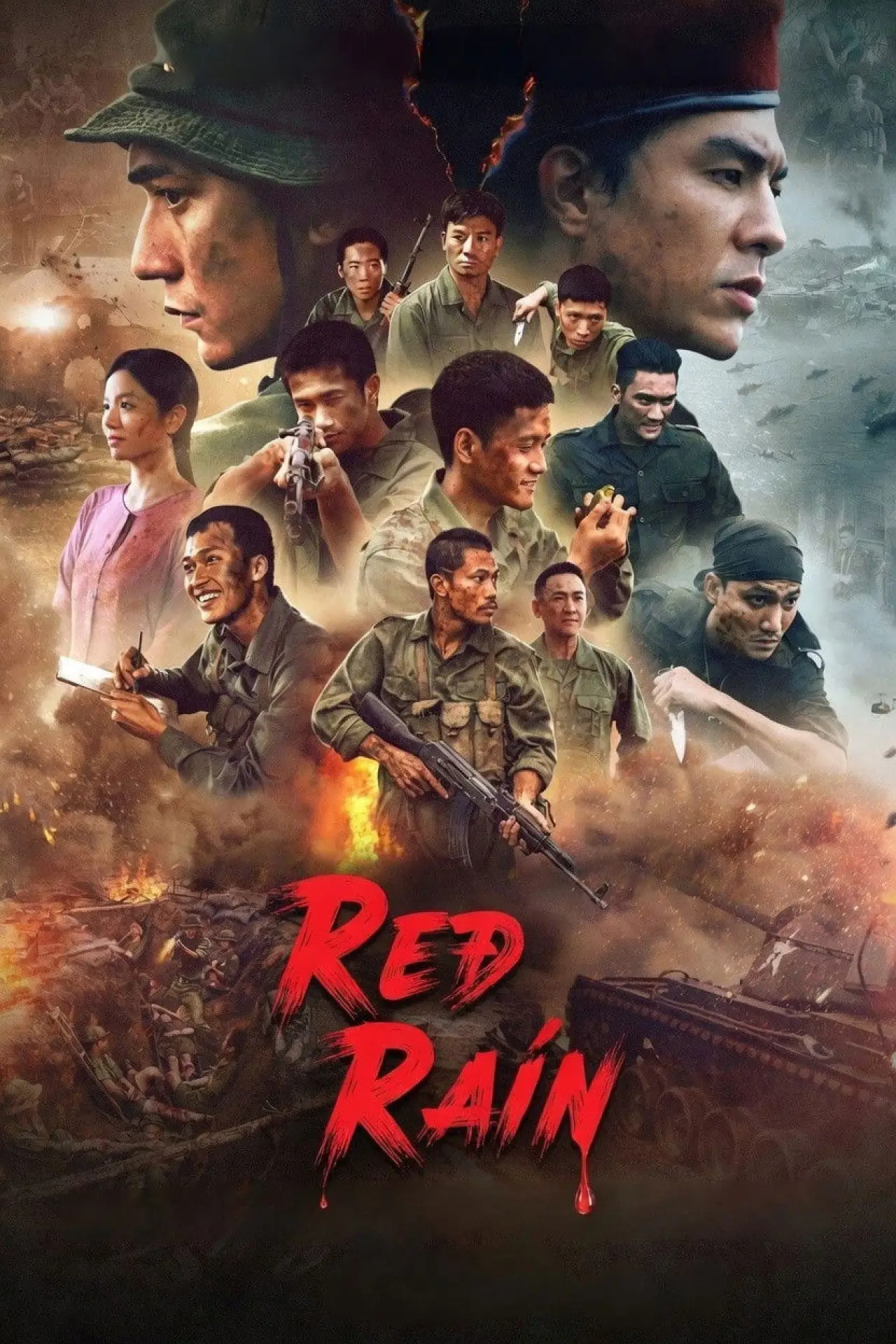 Movie poster "Red Rain"