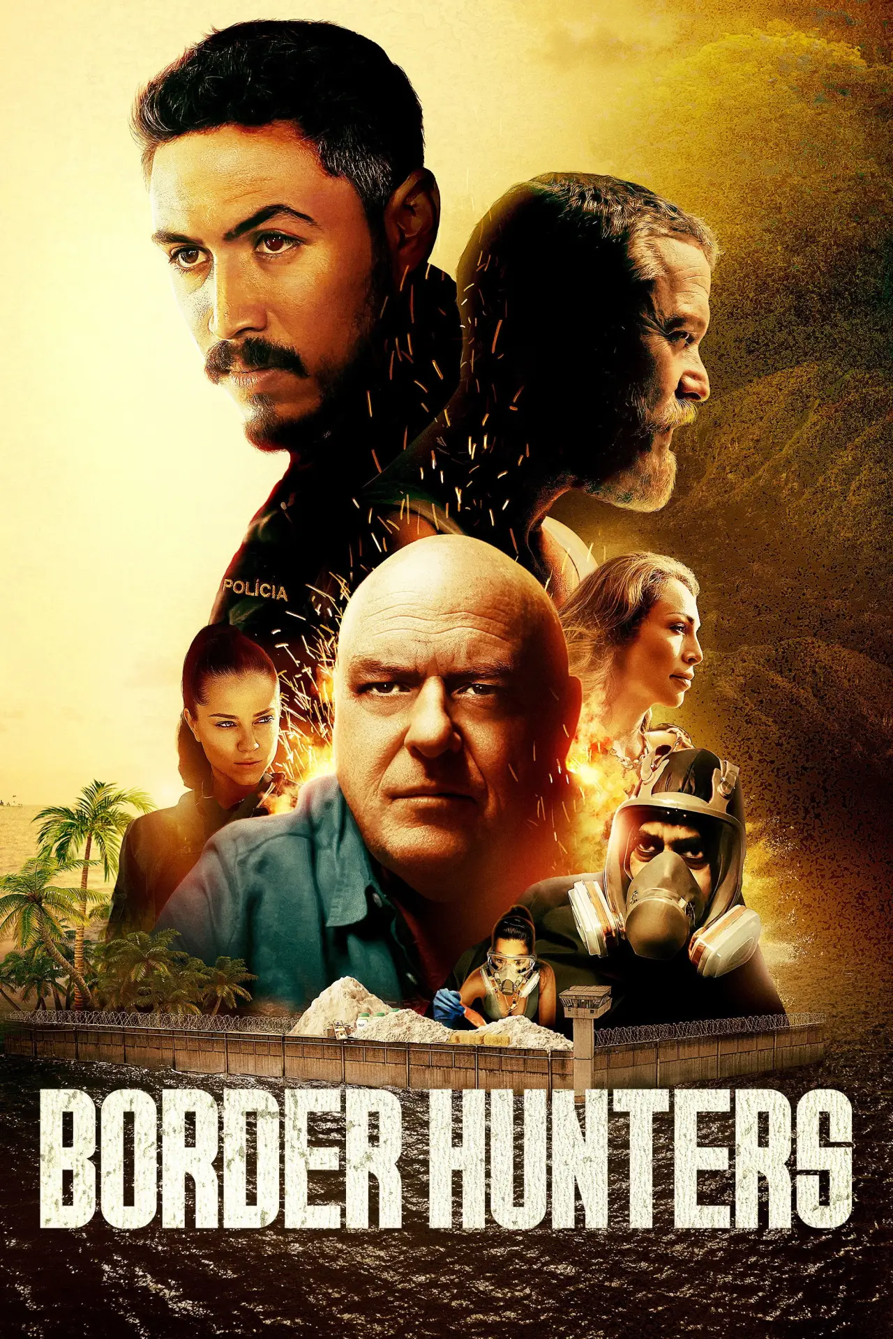 Movie poster "Border Hunters"