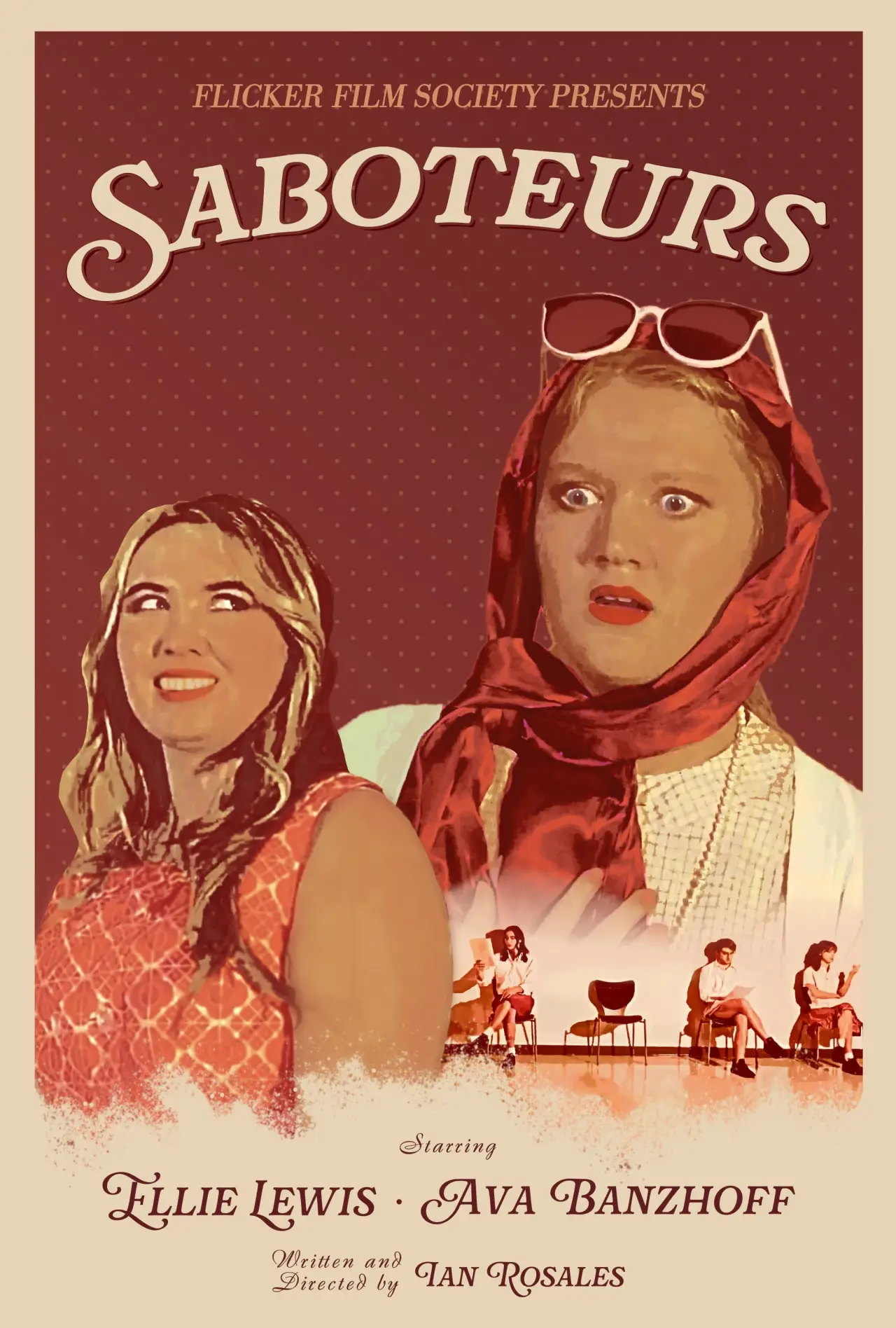 Movie poster "Saboteurs"