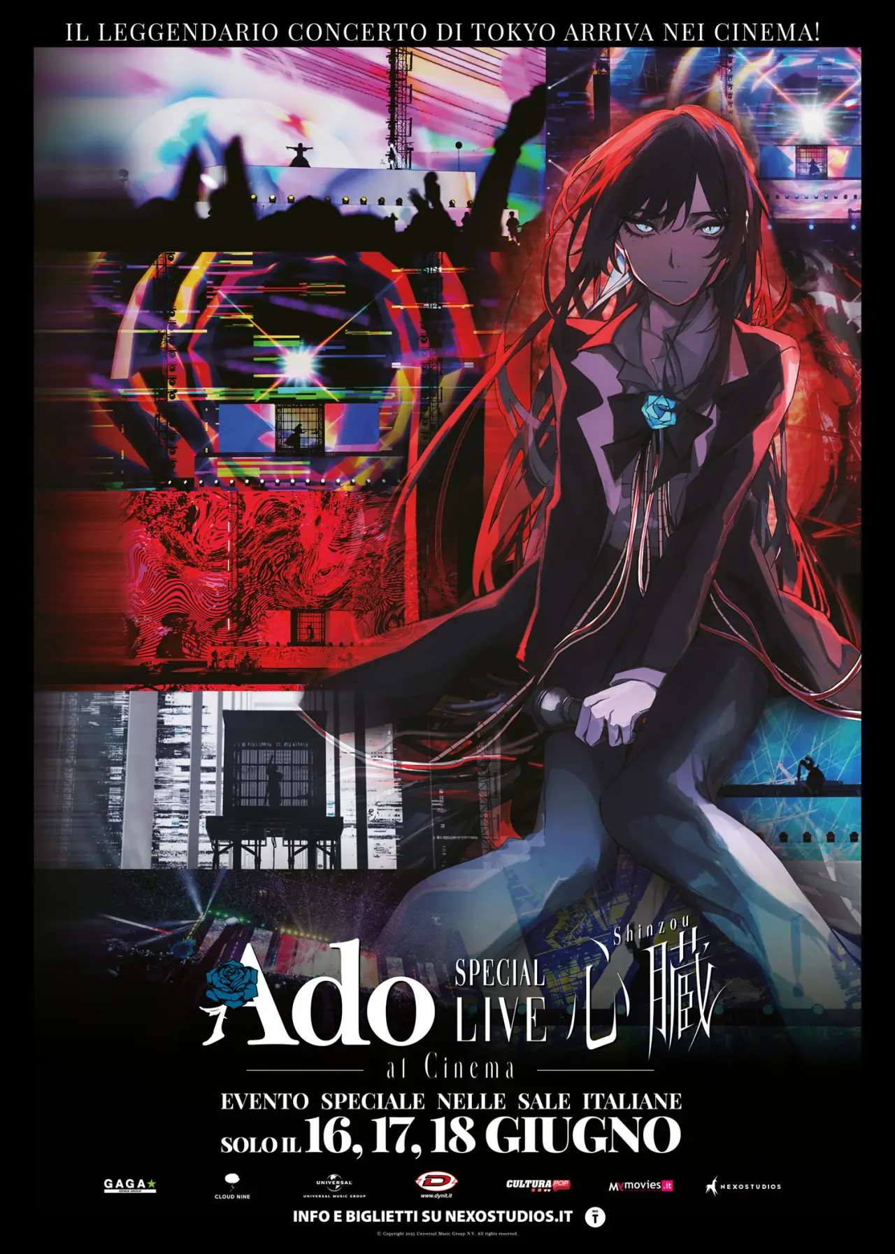 Movie poster "Ado: SPECIAL LIVE 「Heart」"