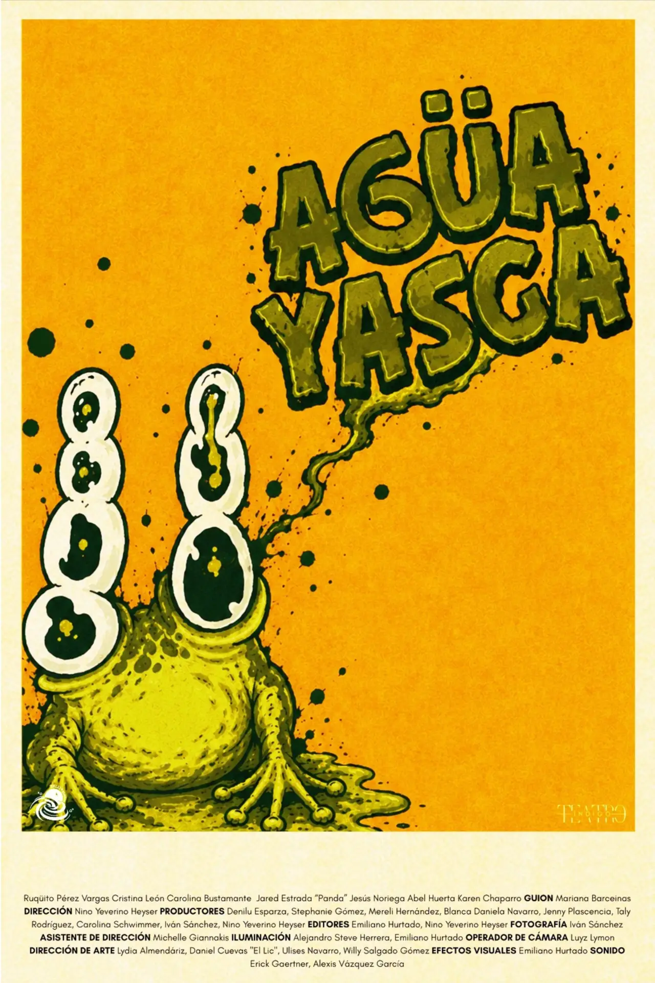 Movie poster "Agüayasca el cortometraje"