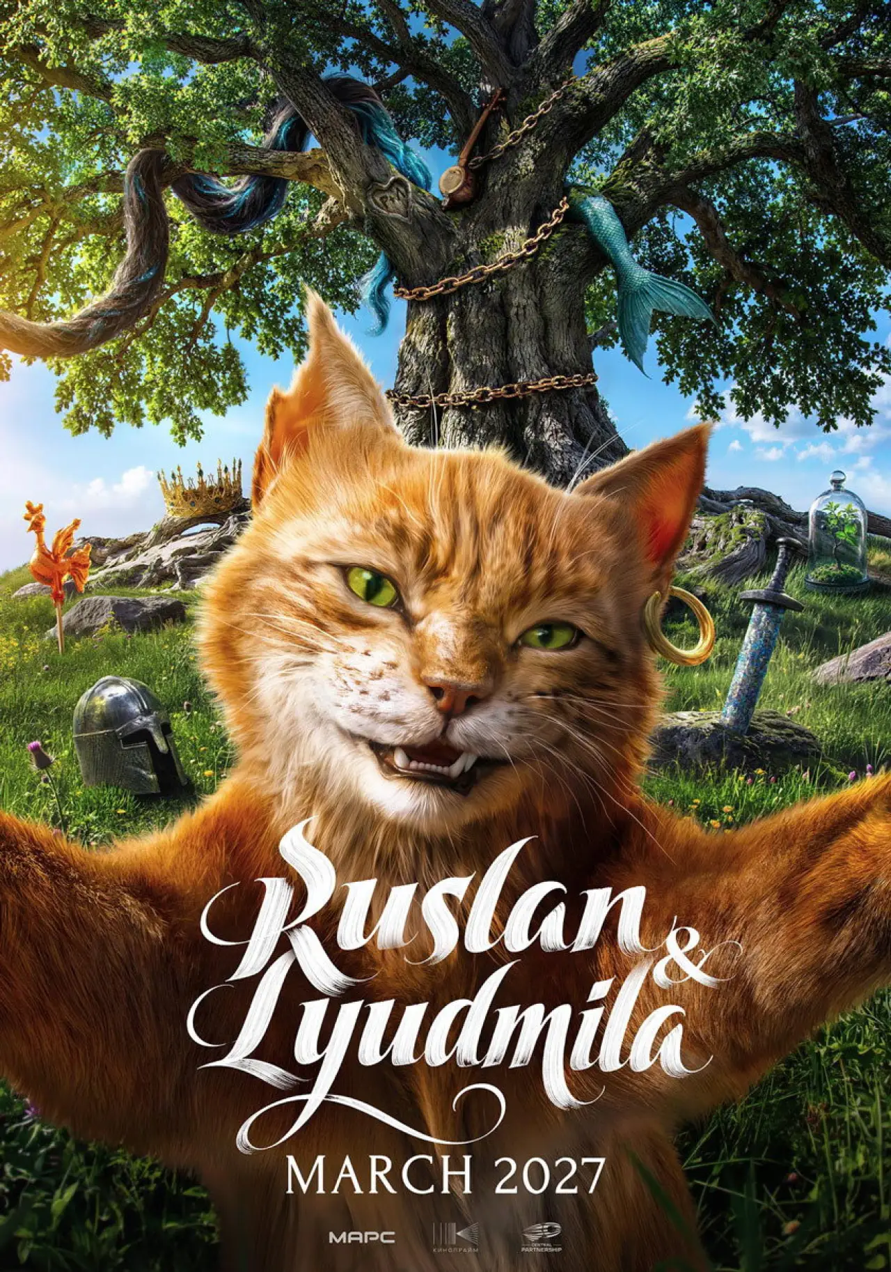 Movie poster "Ruslan and Lyudmila"