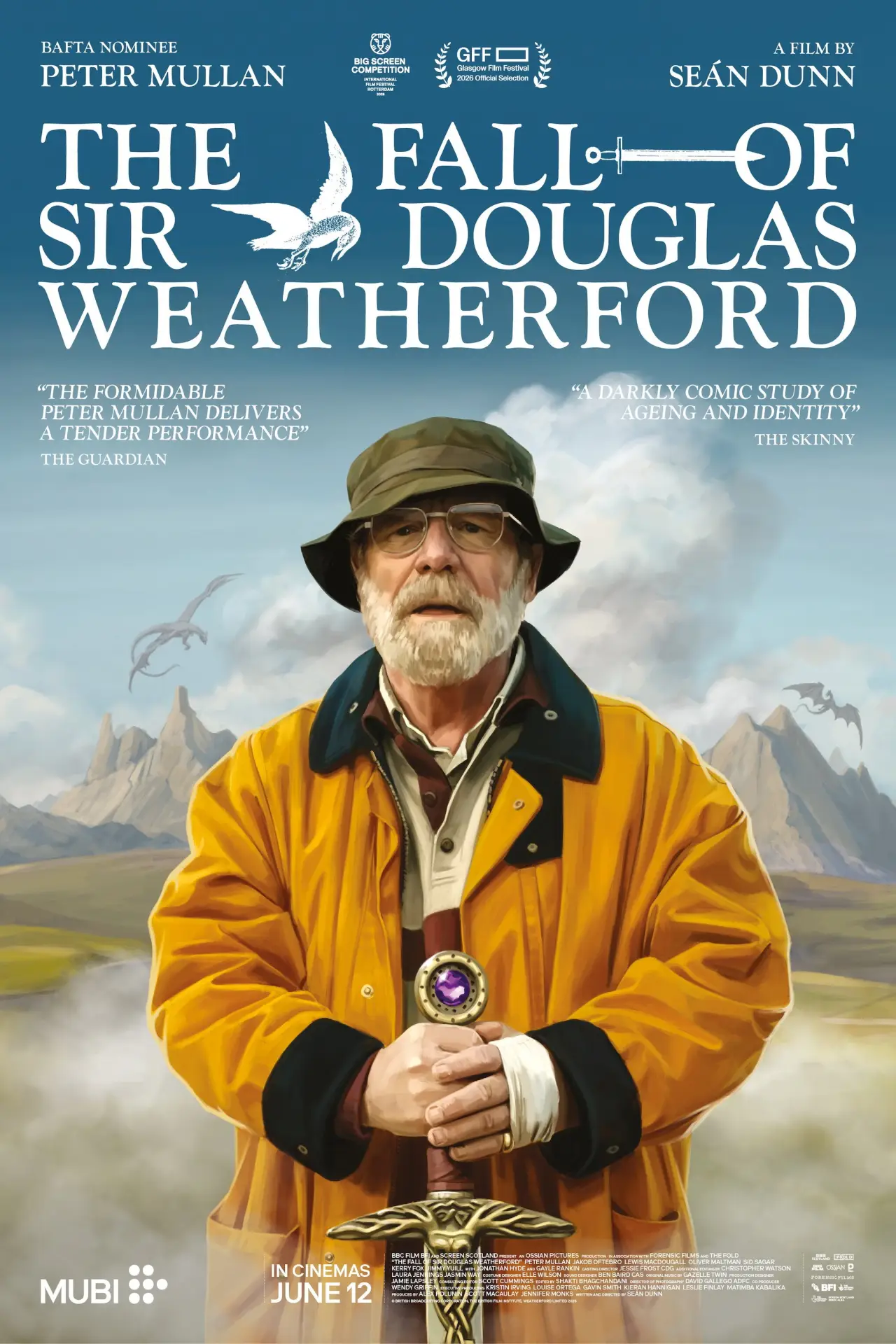 Movie poster "The Fall of Sir Douglas Weatherford"