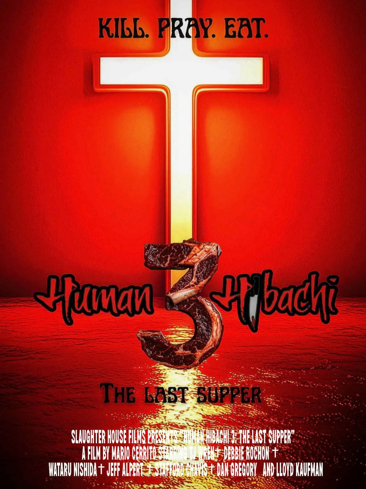 Movie poster "Human Hibachi 3: The Last Supper"