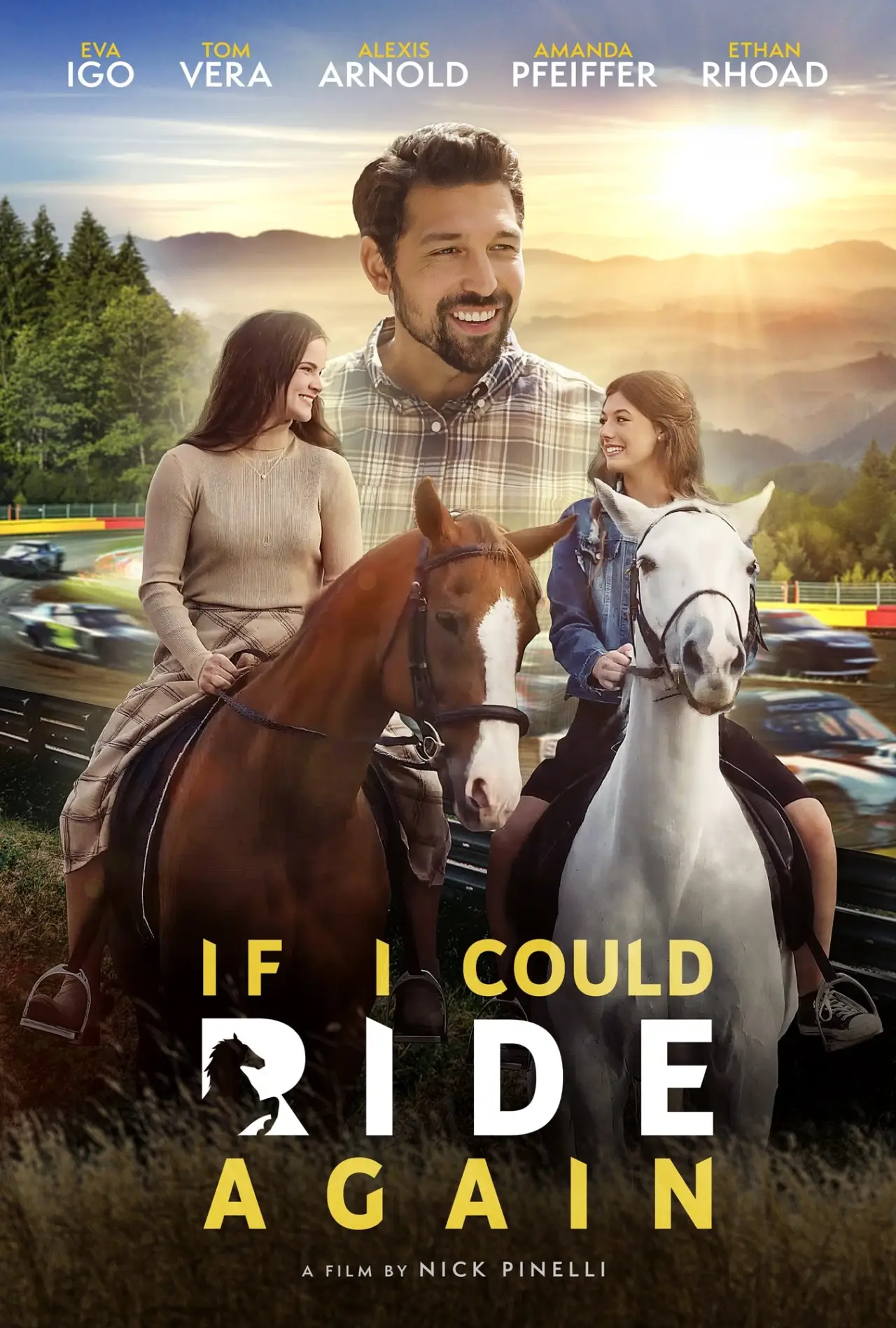 Movie poster "If I Could Ride Again"