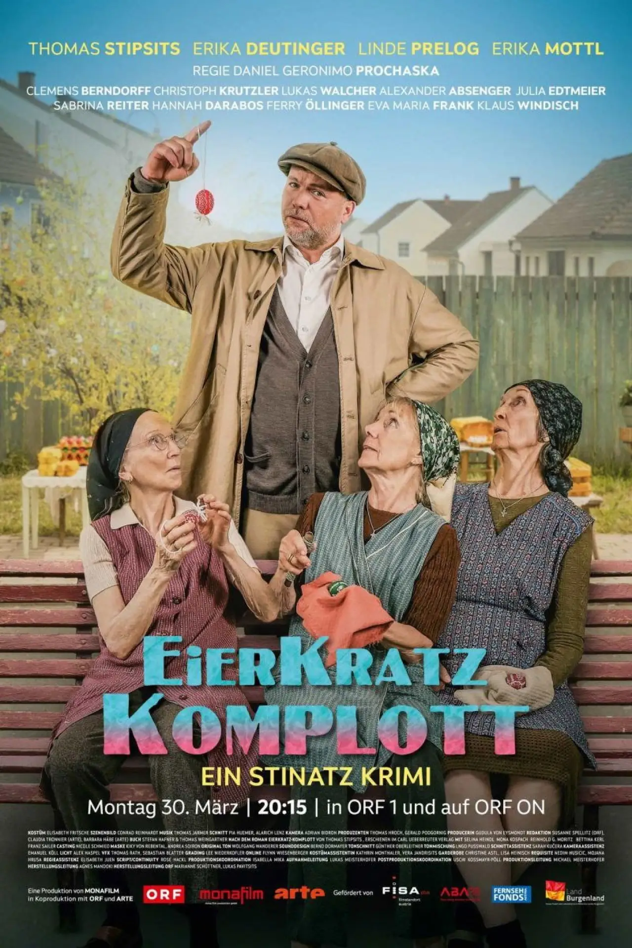 Movie poster "Eierkratzkomplott: Ein Stinatz-Krimi"