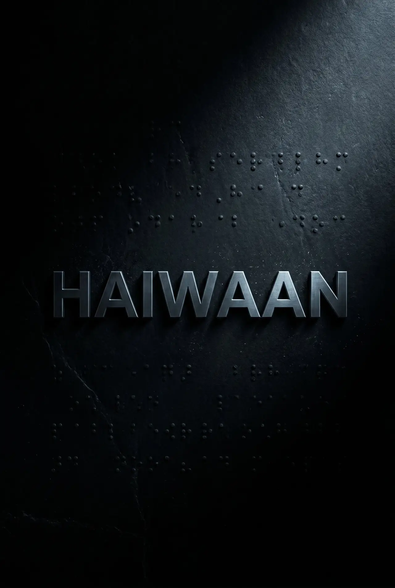 Movie poster "Haiwaan"