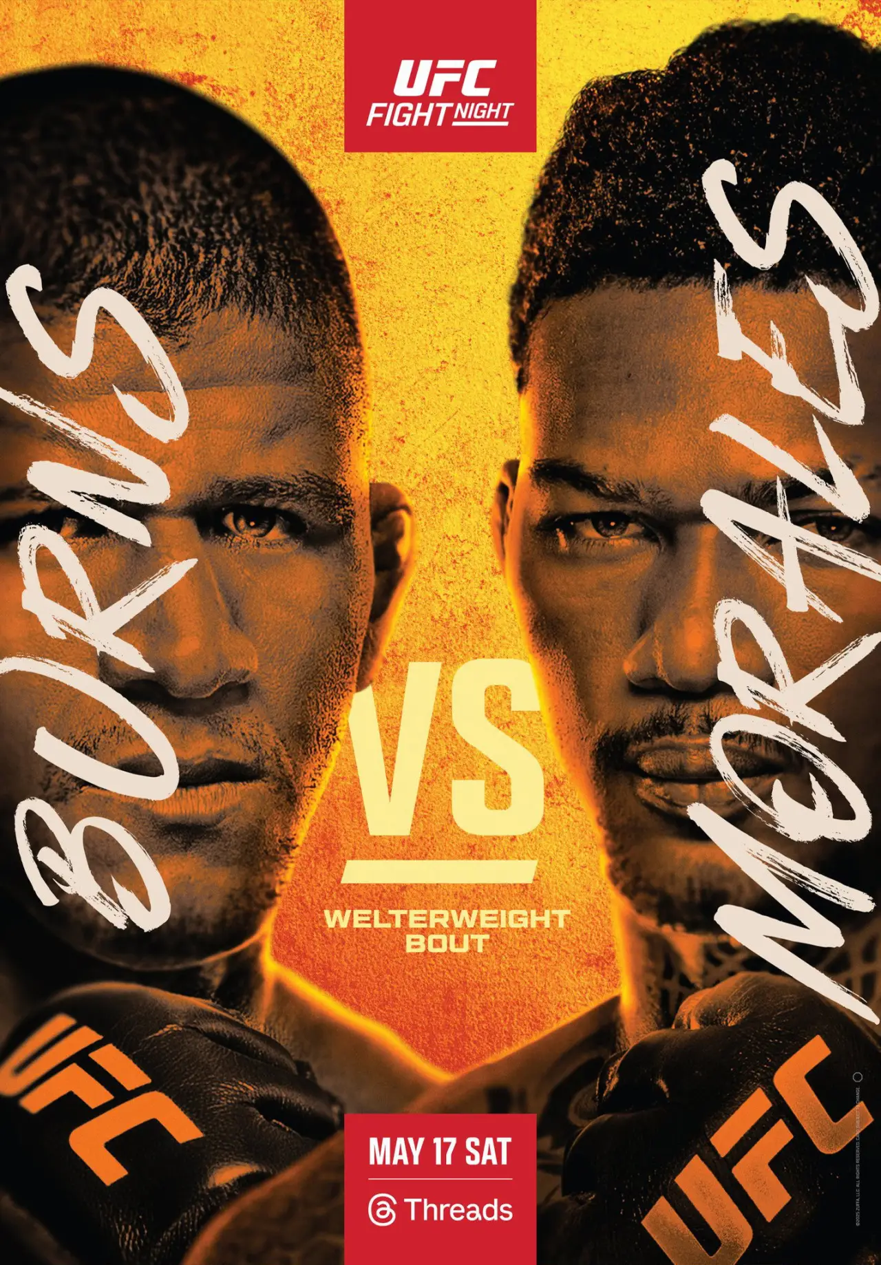 Movie poster "UFC Fight Night 256: Burns vs. Morales"