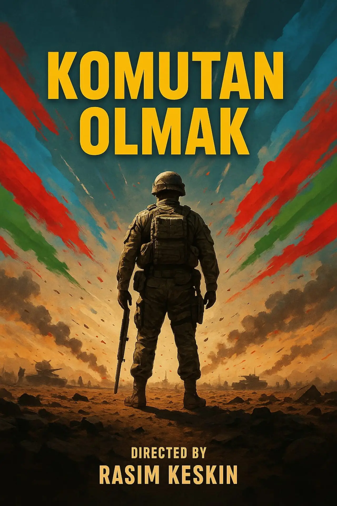 Movie poster "Komutan Olmak"