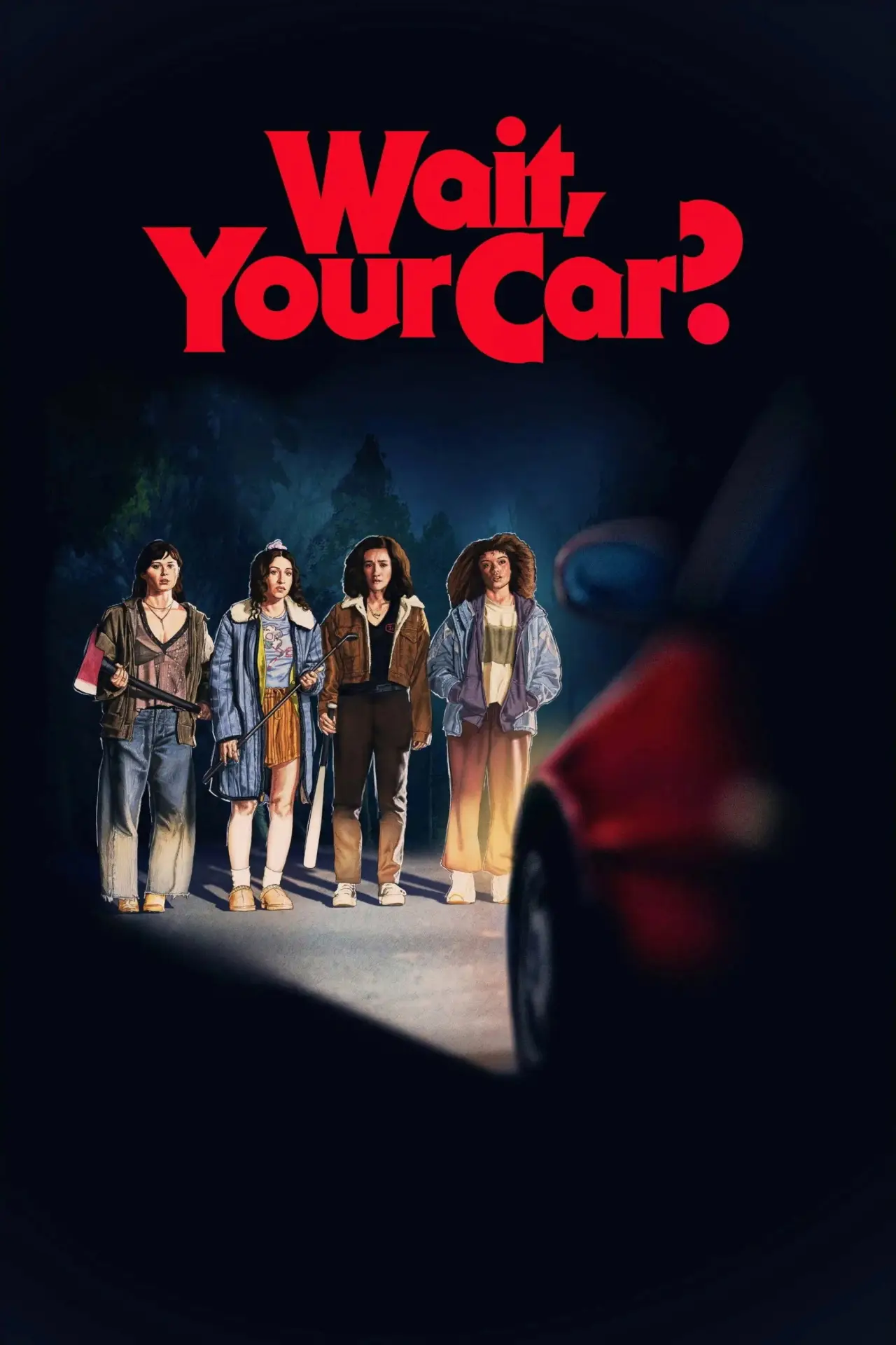 Movie poster "Wait, Your Car?"