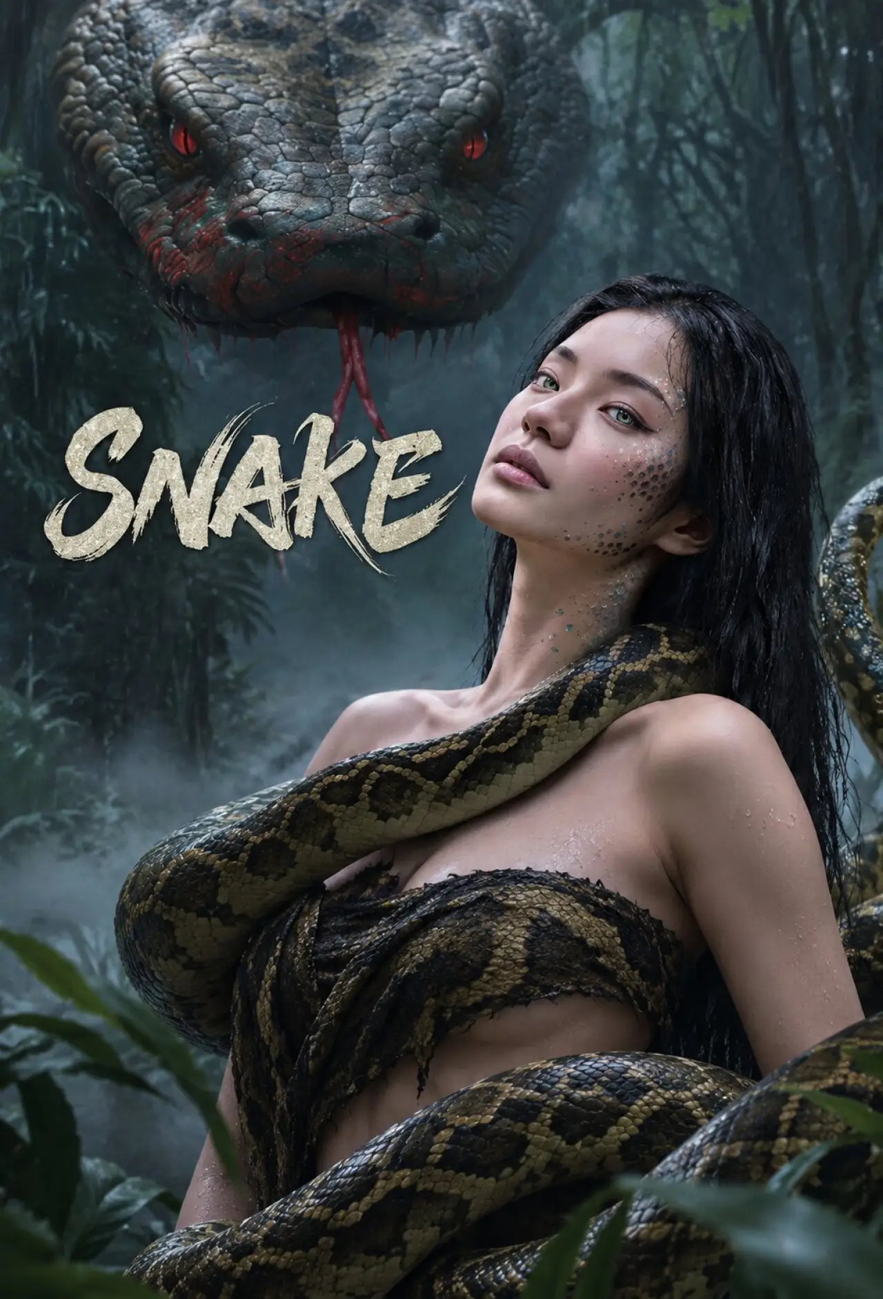 Movie poster "Snake Woman"