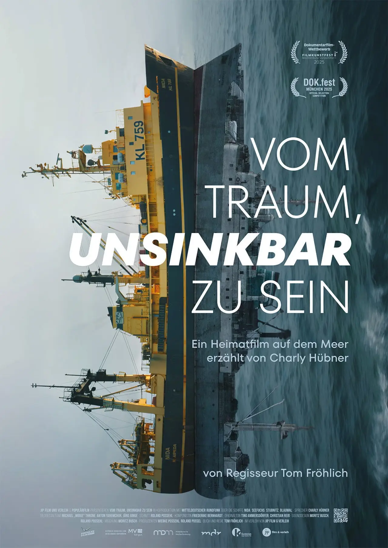 Movie poster "About the Dream to Be Unsinkable"