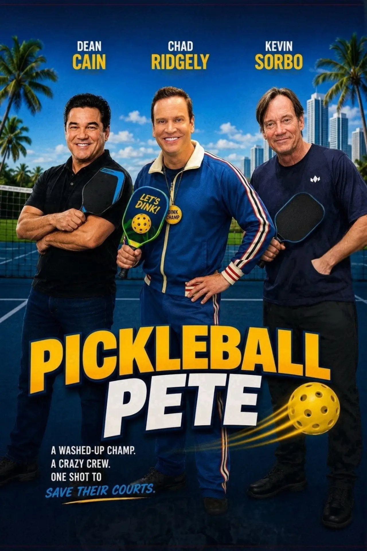 Movie poster "Pickleball Pete"