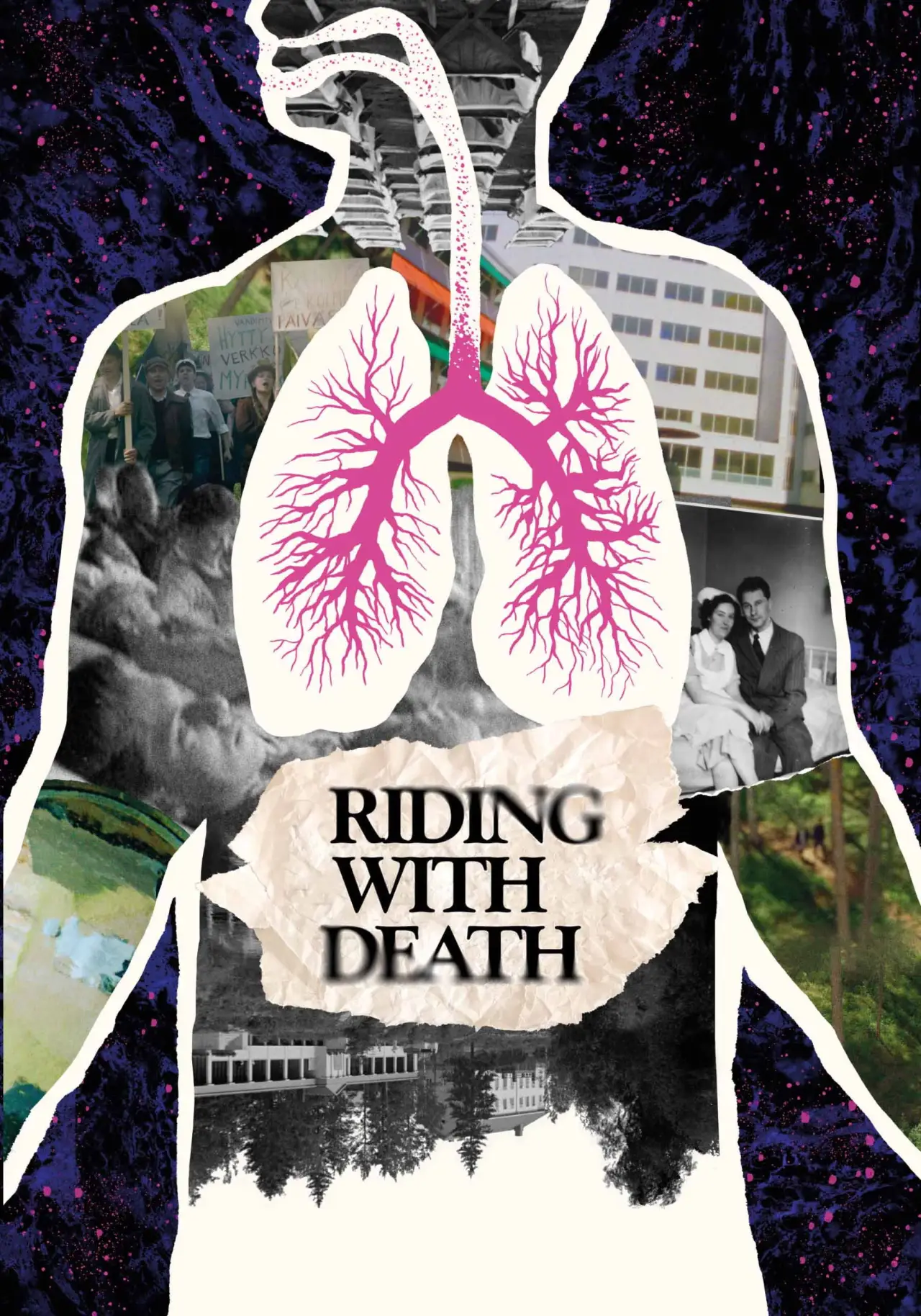Movie poster "Riding with Death"