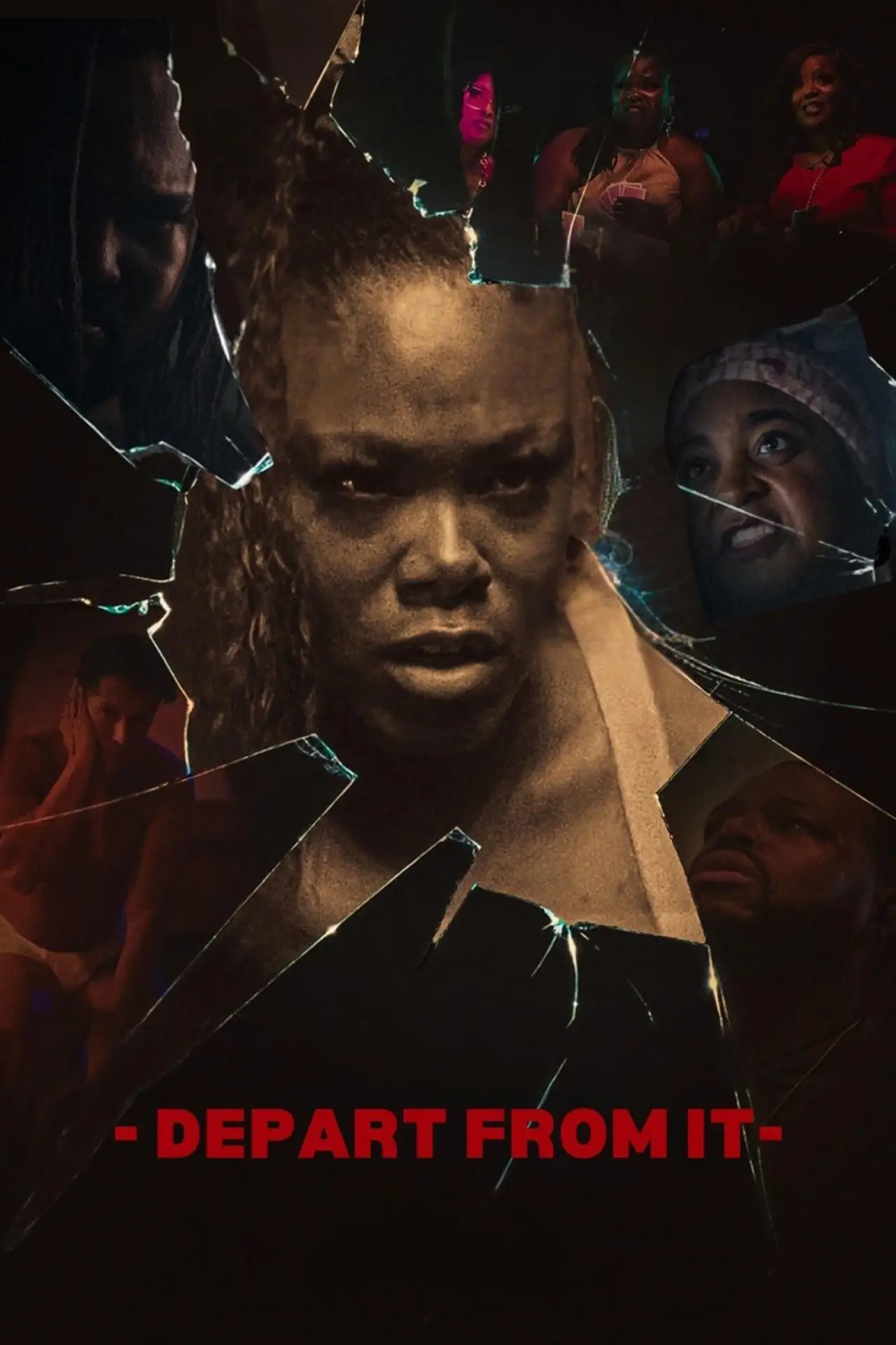 Movie poster "Depart from It"