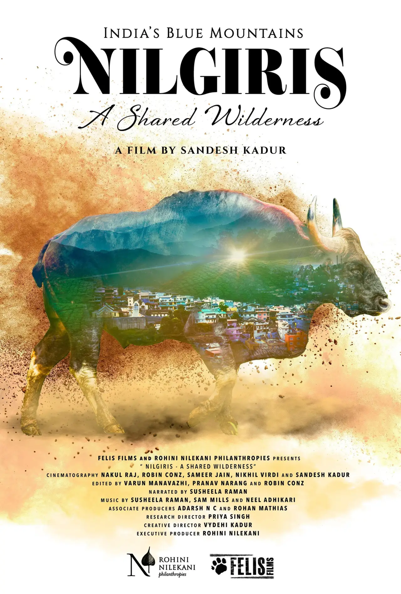 Movie poster "Nilgiris - A Shared Wilderness"
