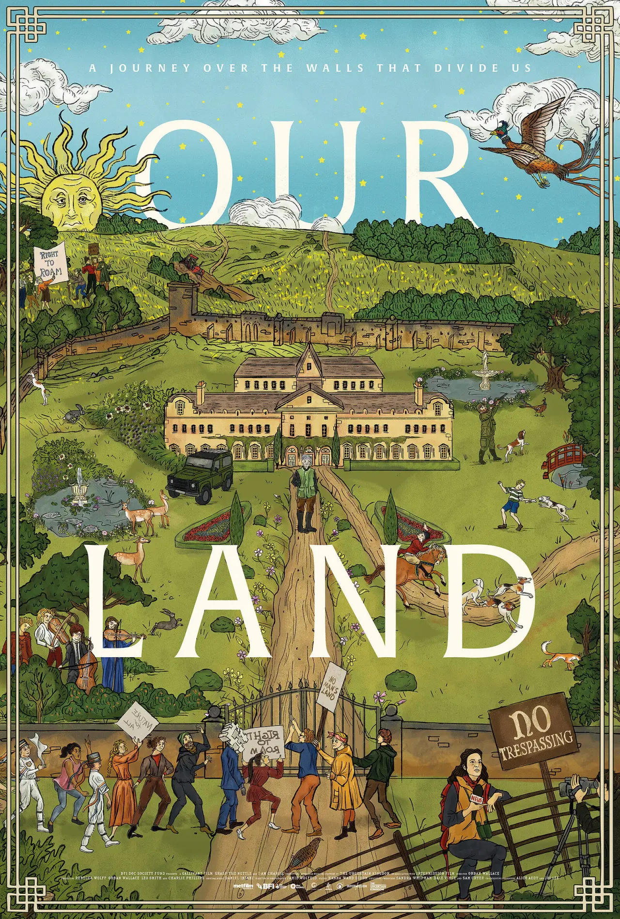 Movie poster "Our Land"