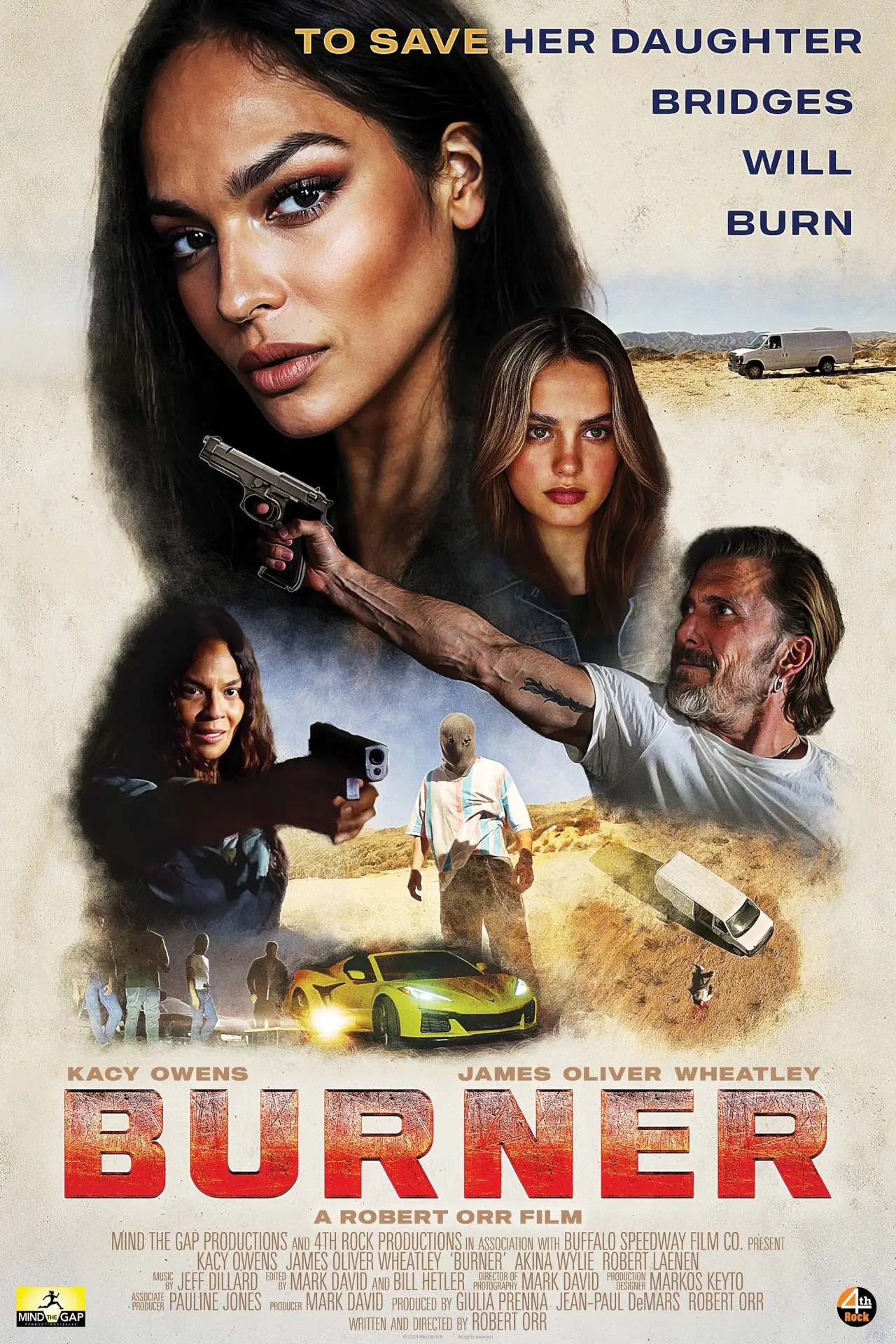 Movie poster "Burner"