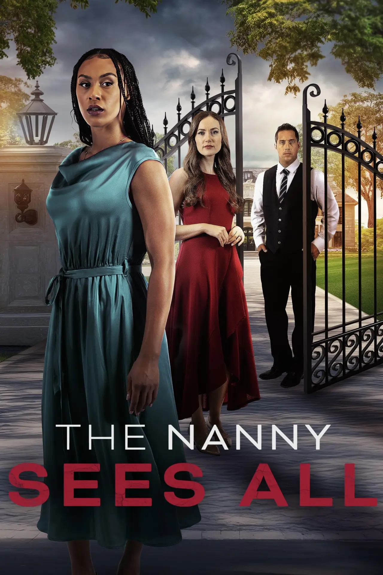 Movie poster "The Nanny Sees All"