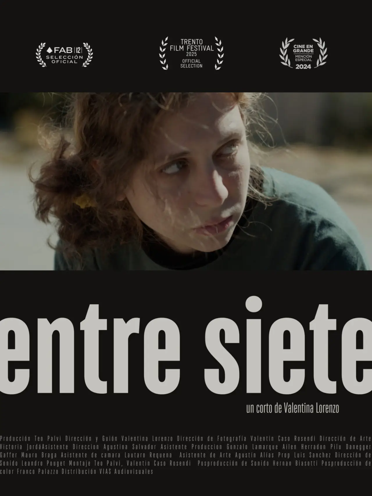 Movie poster "Entre siete"