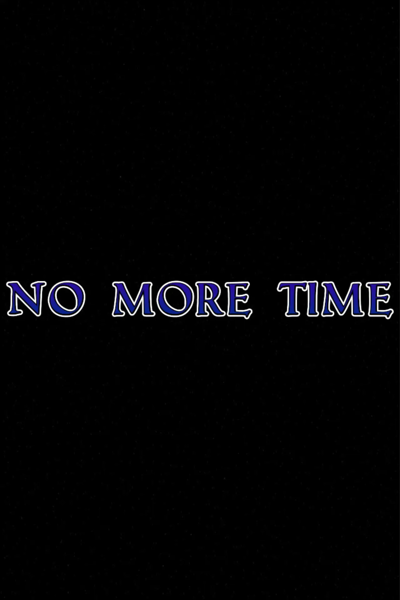 Movie poster "No More Time"