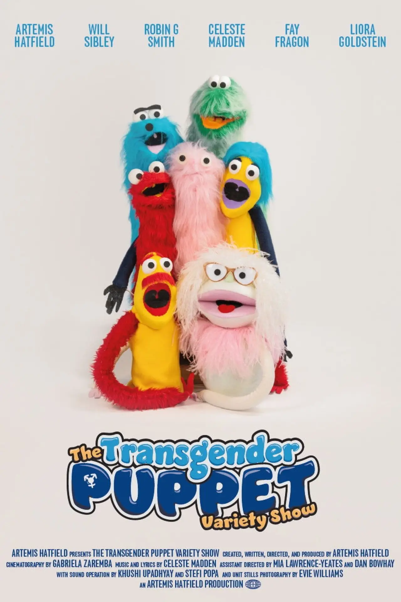 Movie poster "The Transgender Puppet Variety Show"