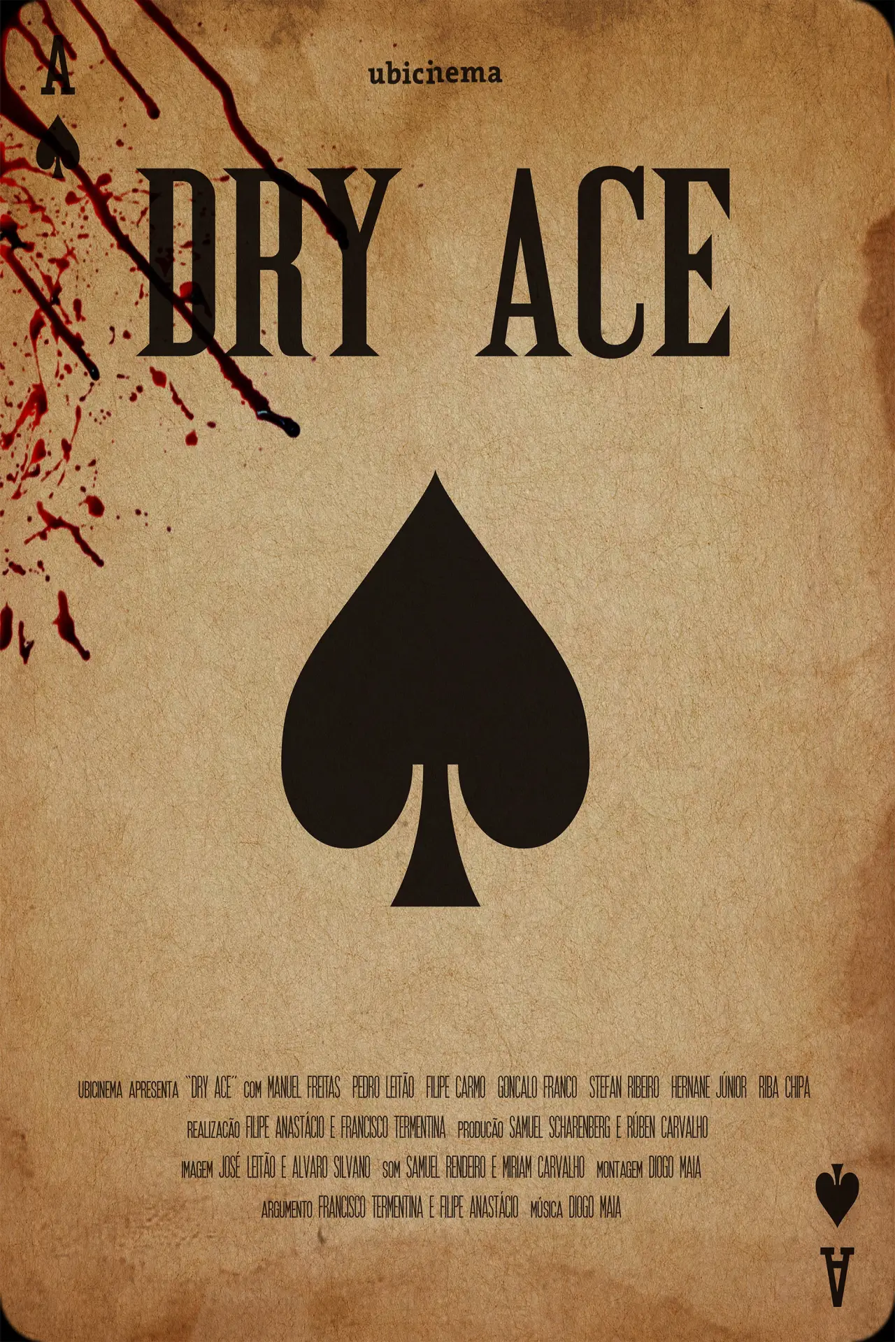 Movie poster "Dry Ace"