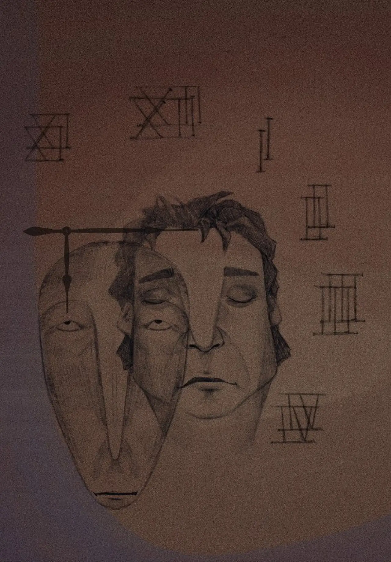 Movie poster "Man and Death"