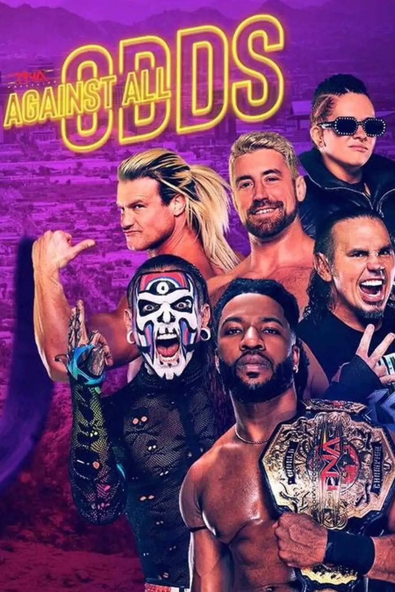 Movie poster "TNA Against All Odds 2025"