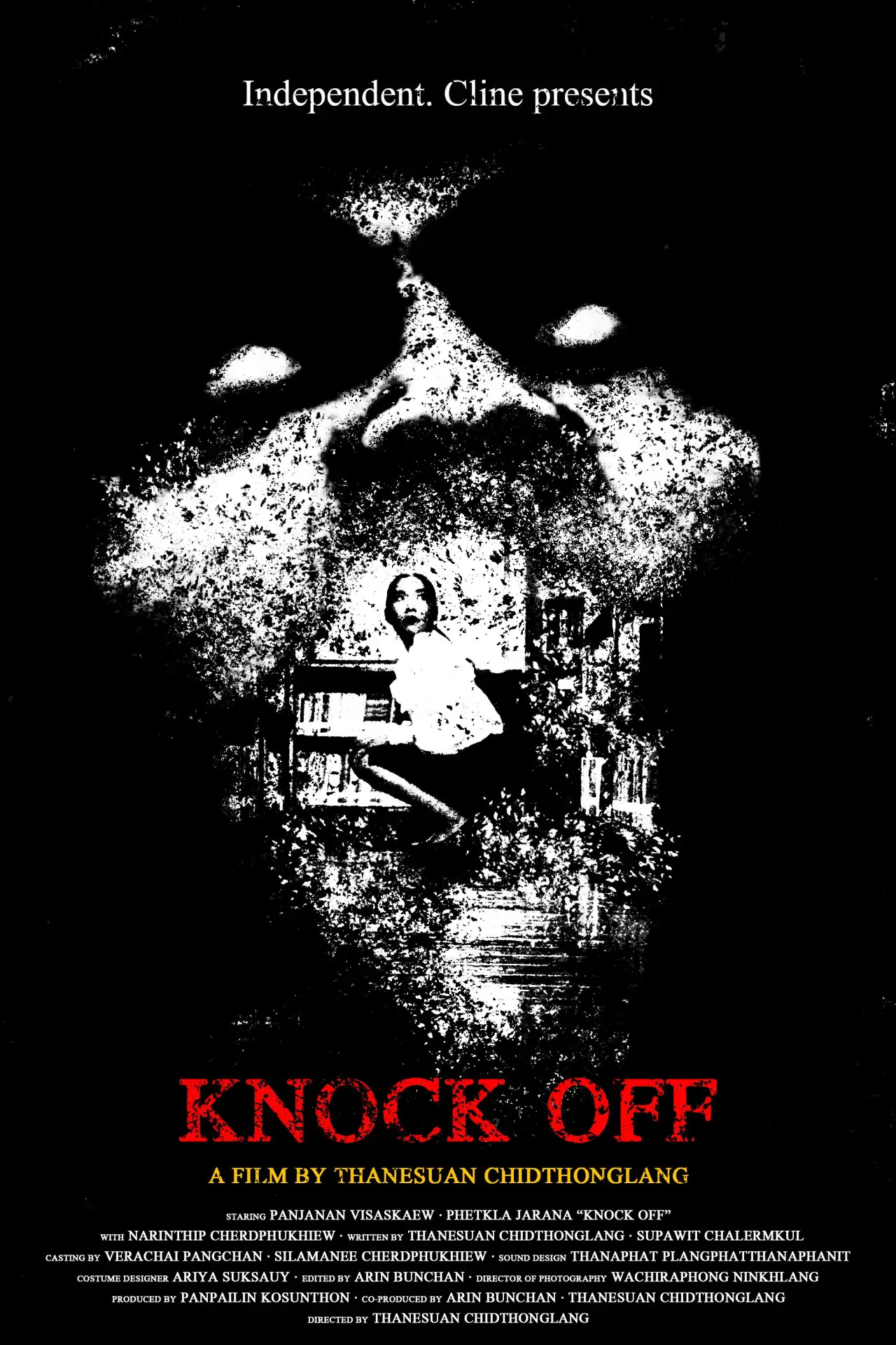 Movie poster "KNOCK OFF"