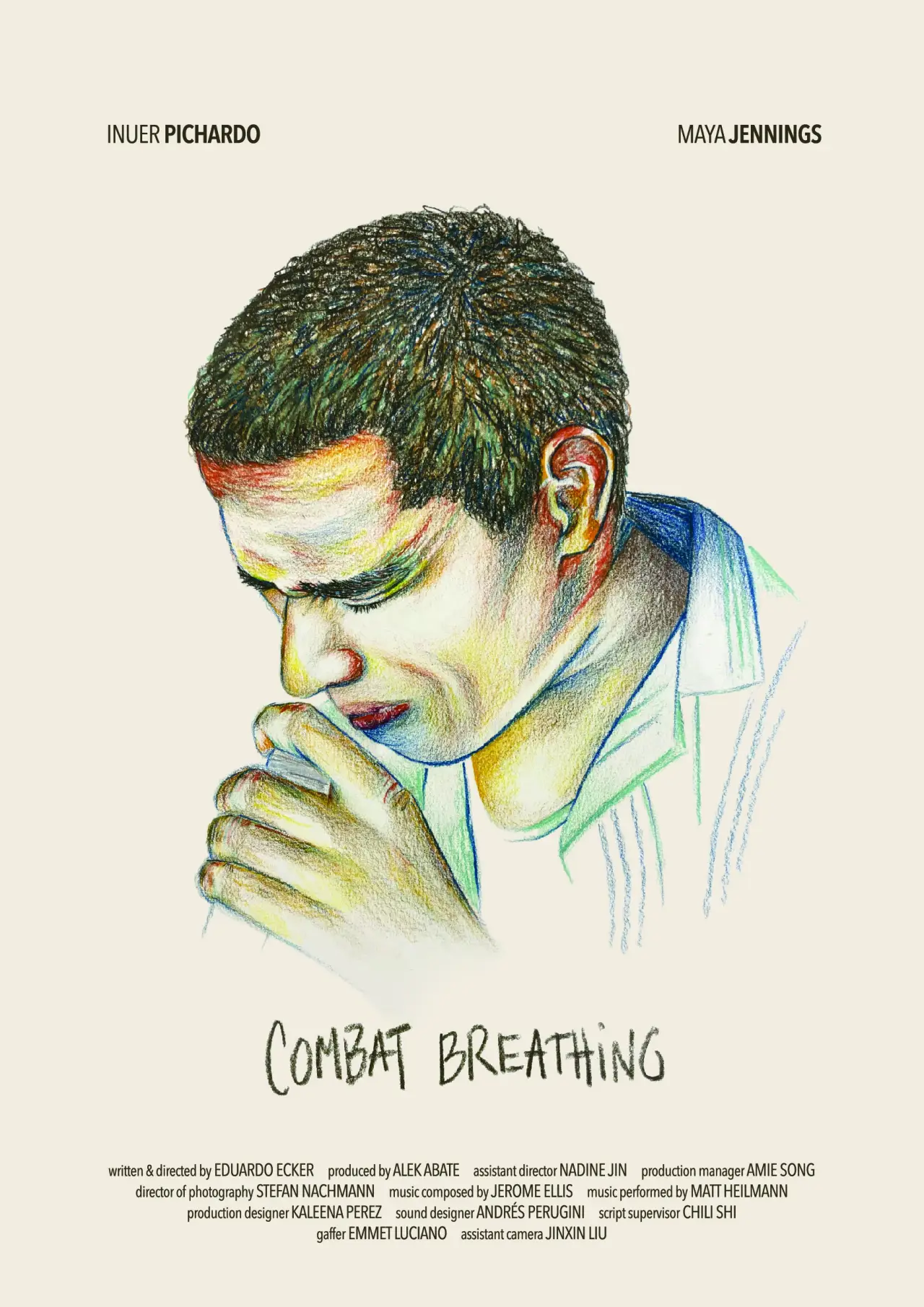 Movie poster "Combat Breathing"
