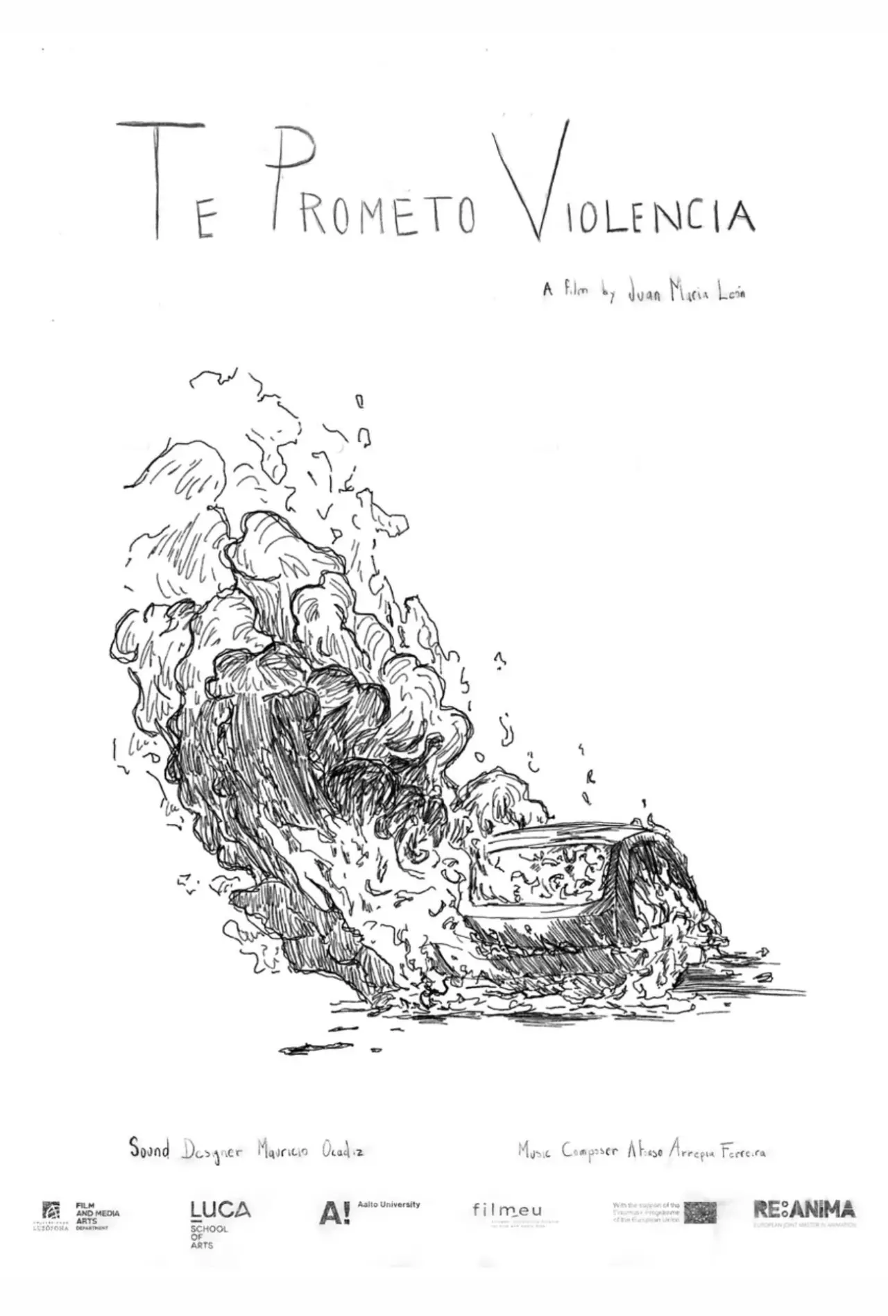 Movie poster "I Promise You Violence"