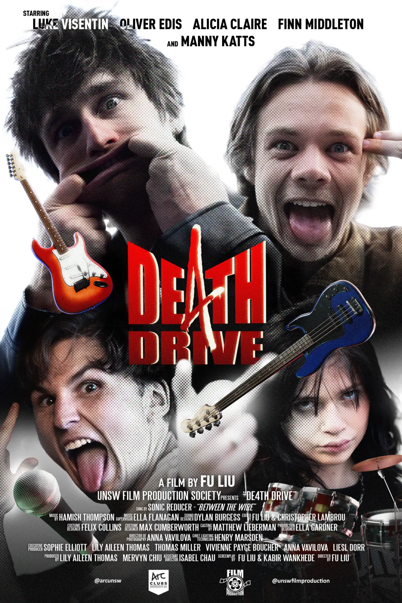 Movie poster "DE4TH DRIVE"
