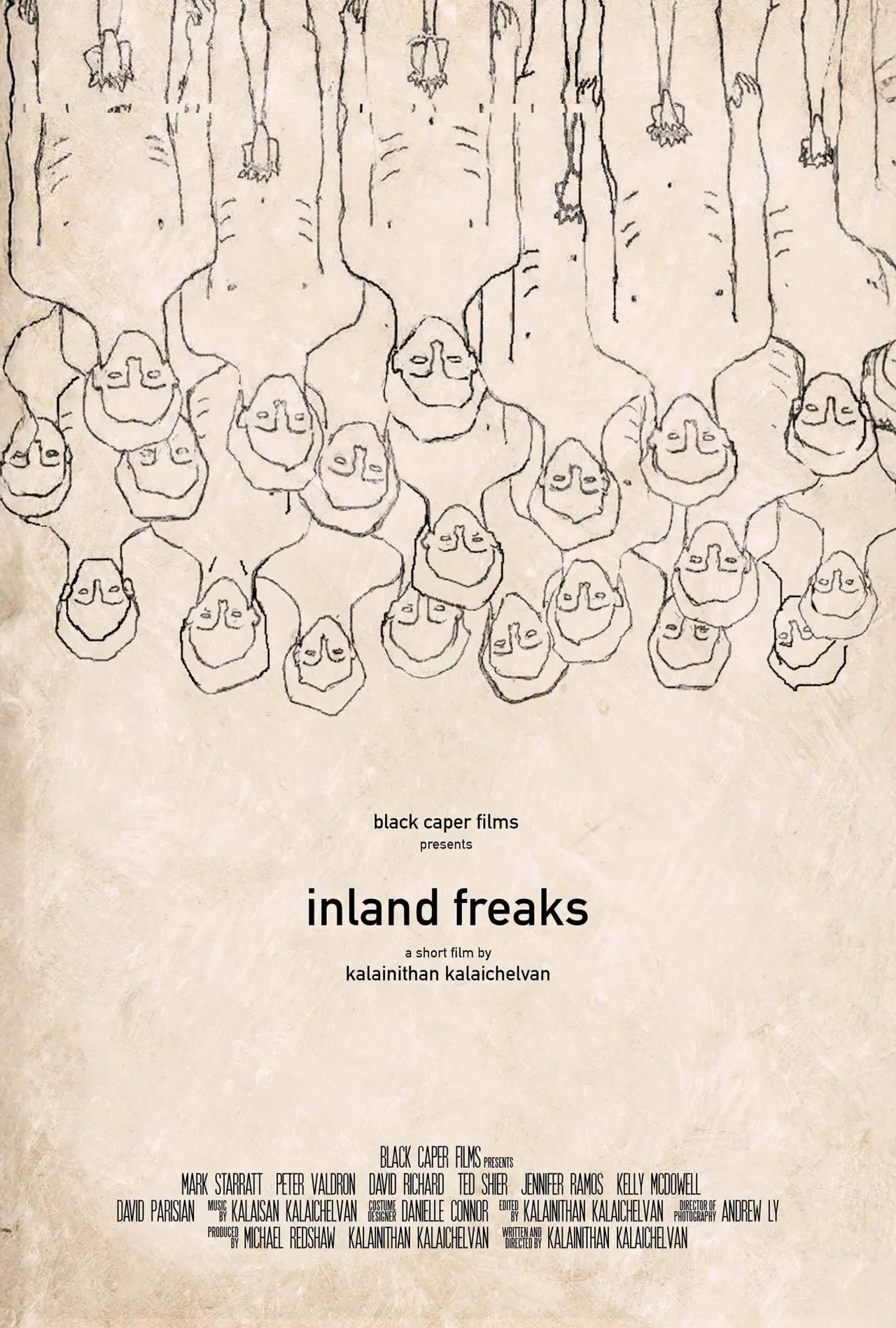 Movie poster "Inland Freaks"