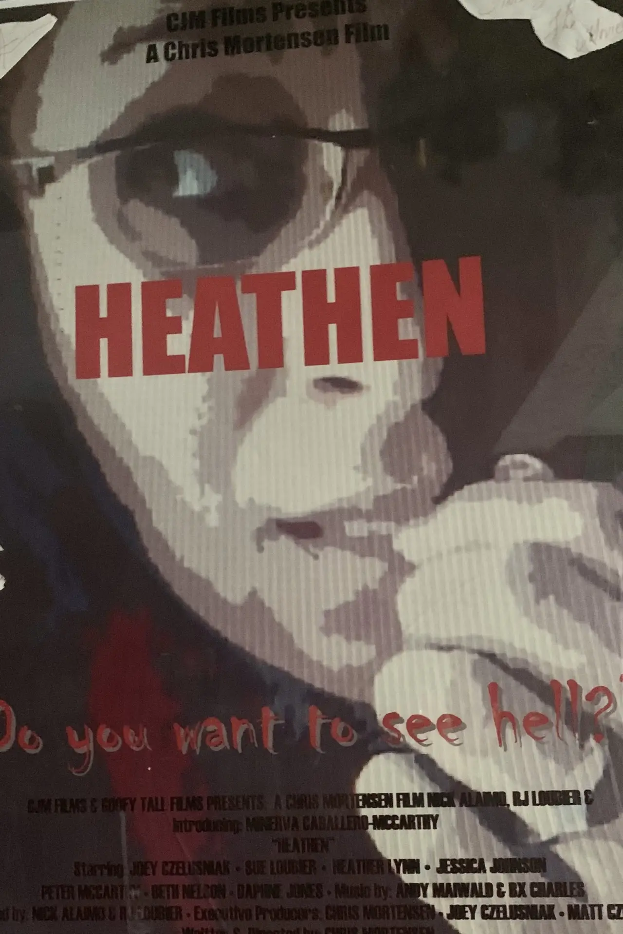Movie poster "Heathen"