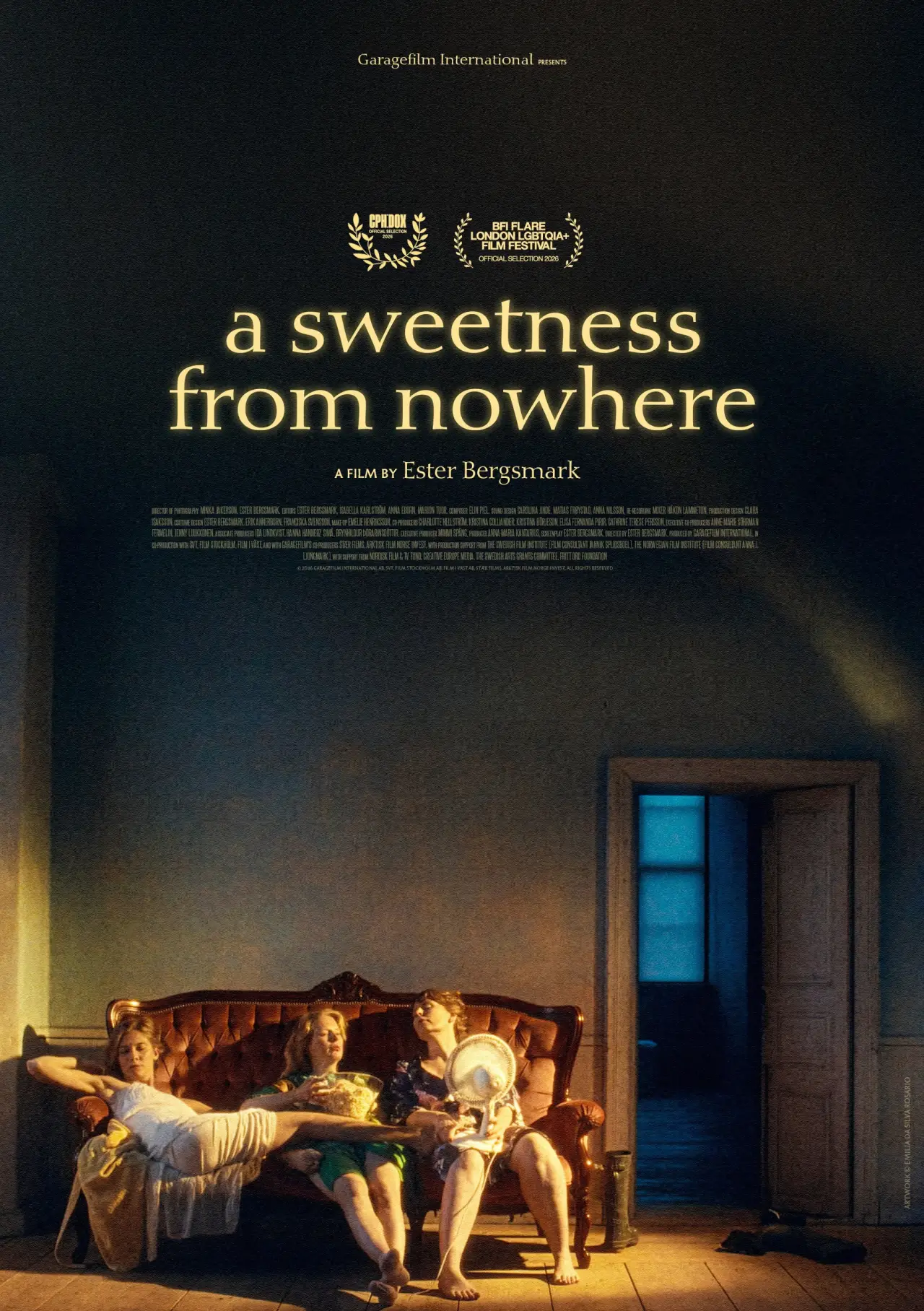 Movie poster "A Sweetness from Nowhere"