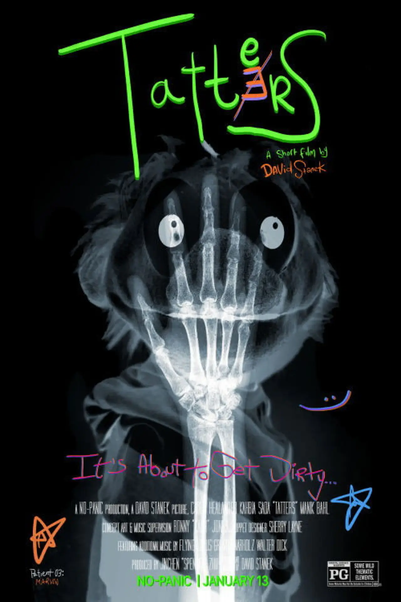 Movie poster "TATTERS"